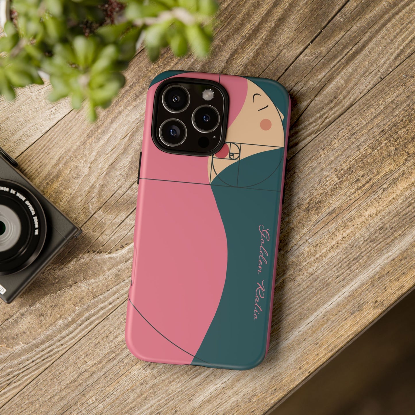 Golden Ratio 'Pink Glow' Iphone