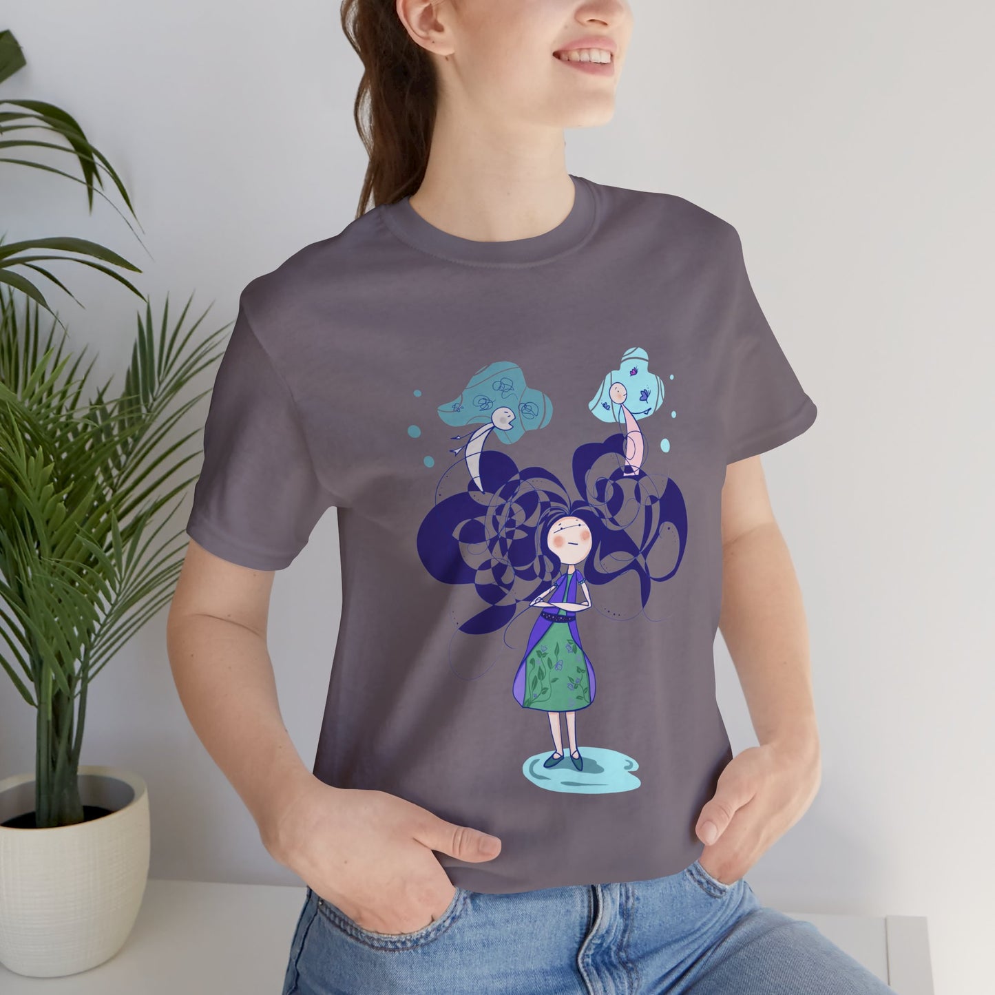 Unisex Jersey Short Sleeve Tee (+colours)