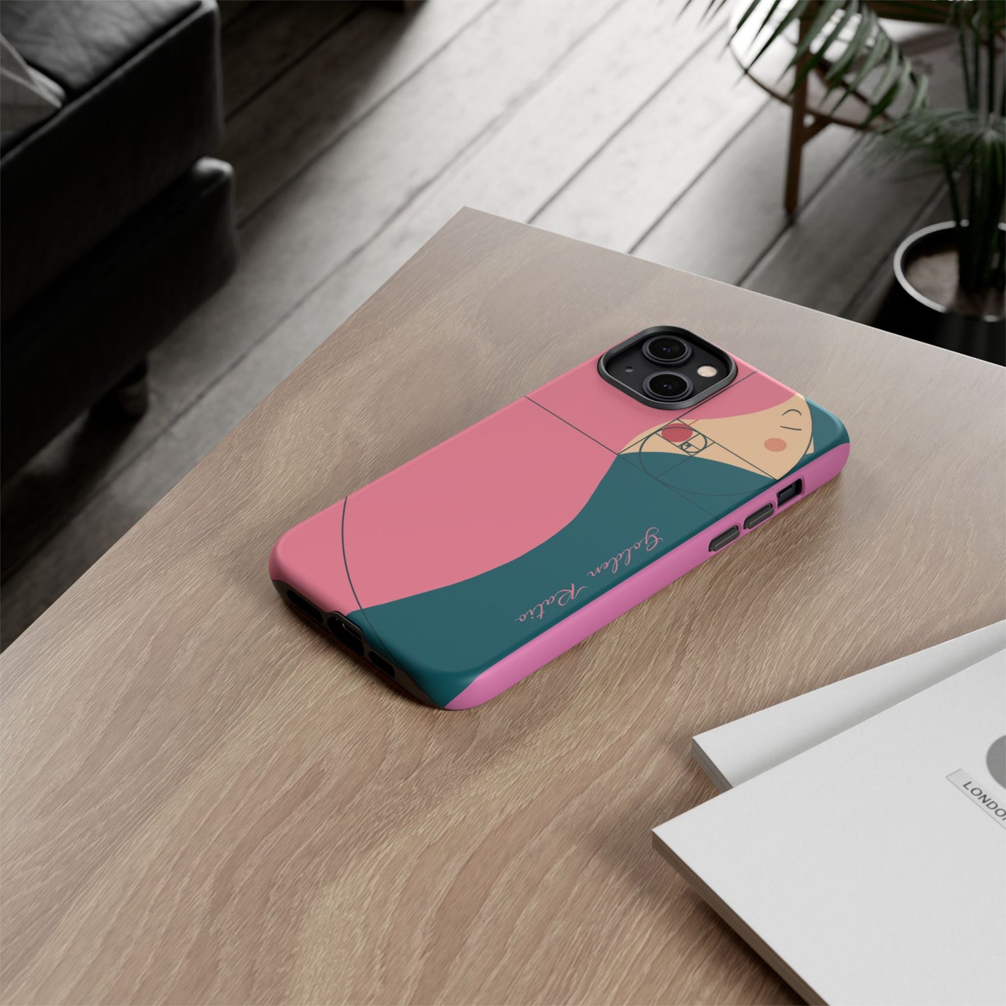 Golden Ratio 'Pink Glow' Iphone