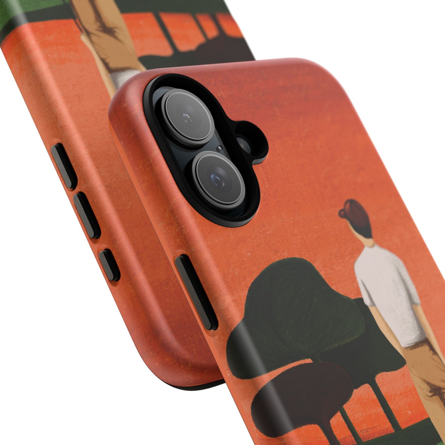 Vintage Golf Phone Case - 'Thoughts at Sunset' - Golf Lovers