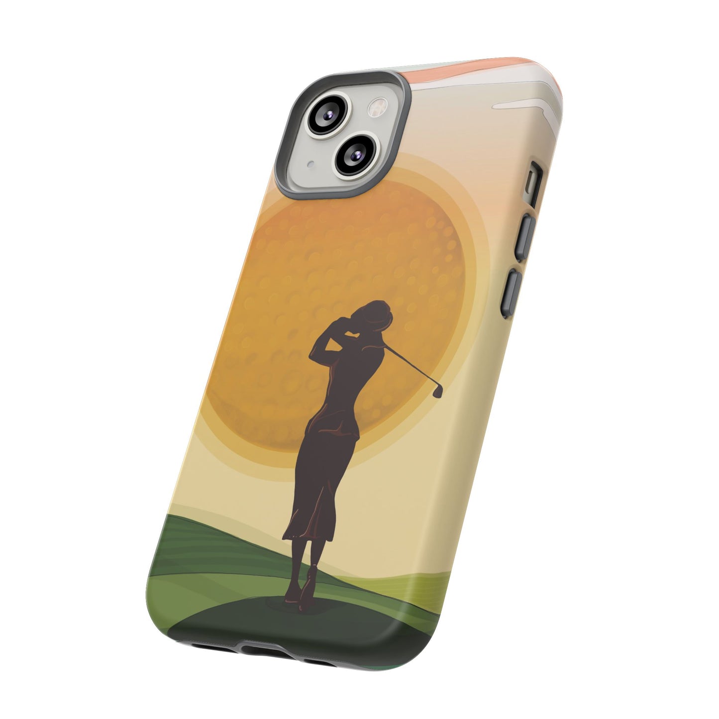 Vintage Golf Phone Case - 'So Far Away but so Clear' - Golf Lovers