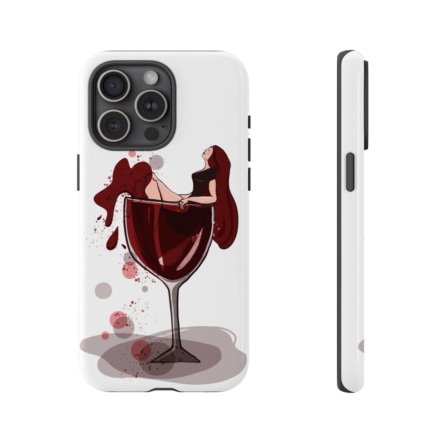 Red Wine Tough Cases