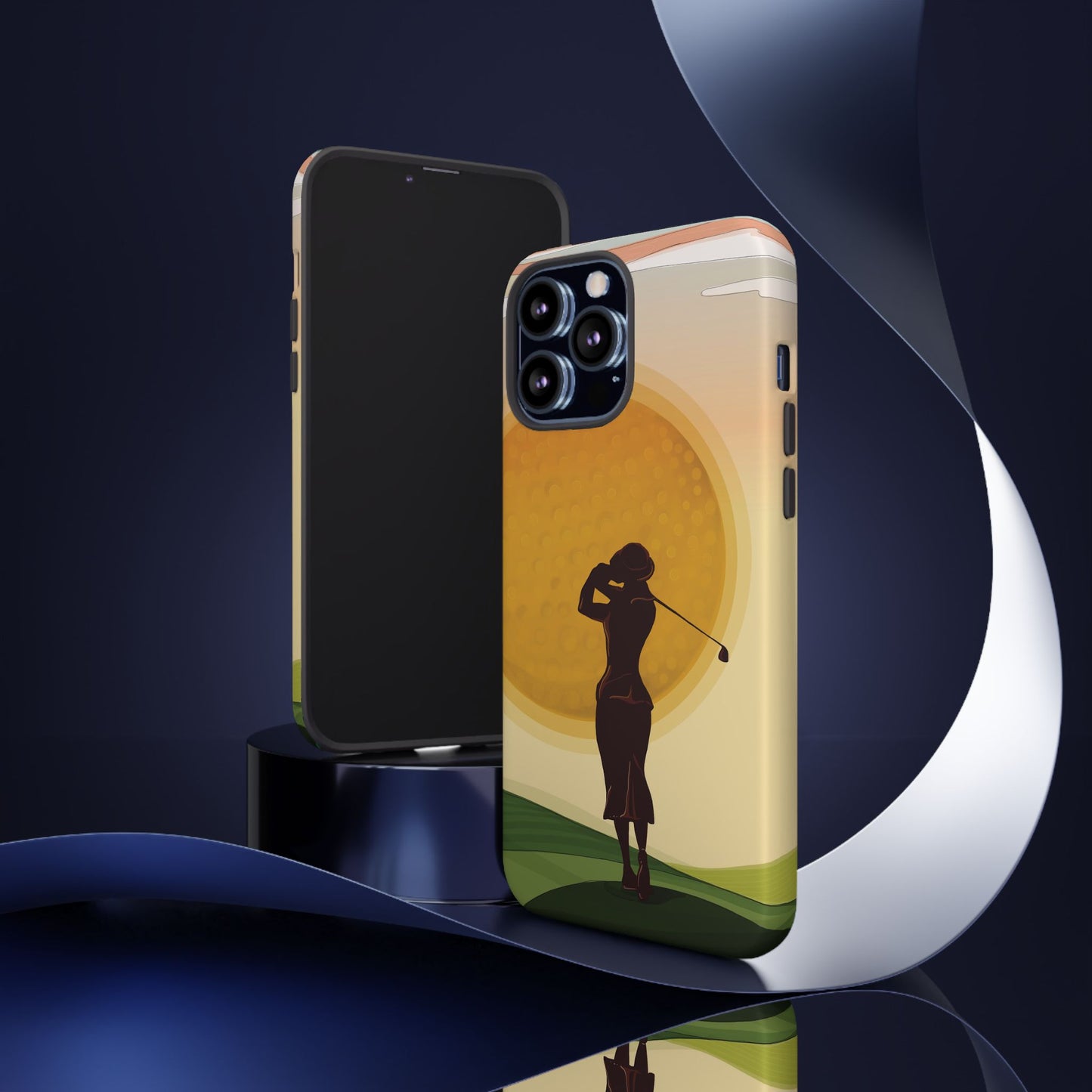 Vintage Golf Phone Case - 'So Far Away but so Clear' - Golf Lovers