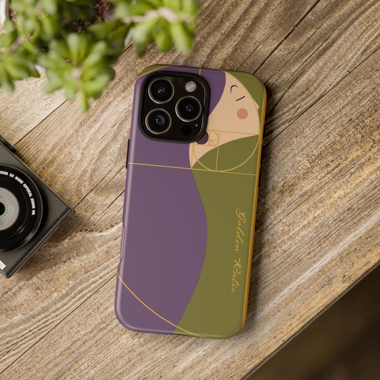Golden Ratio 'Illuminated Grapes' Iphone