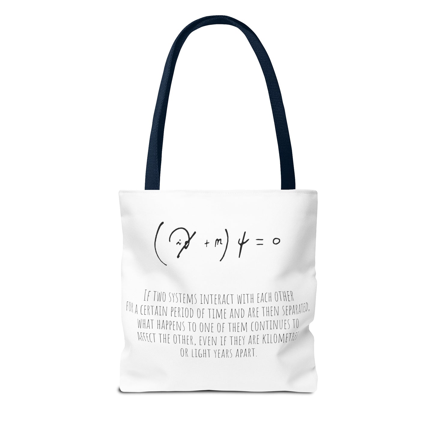 Dirac Tote Bag (AOP)
