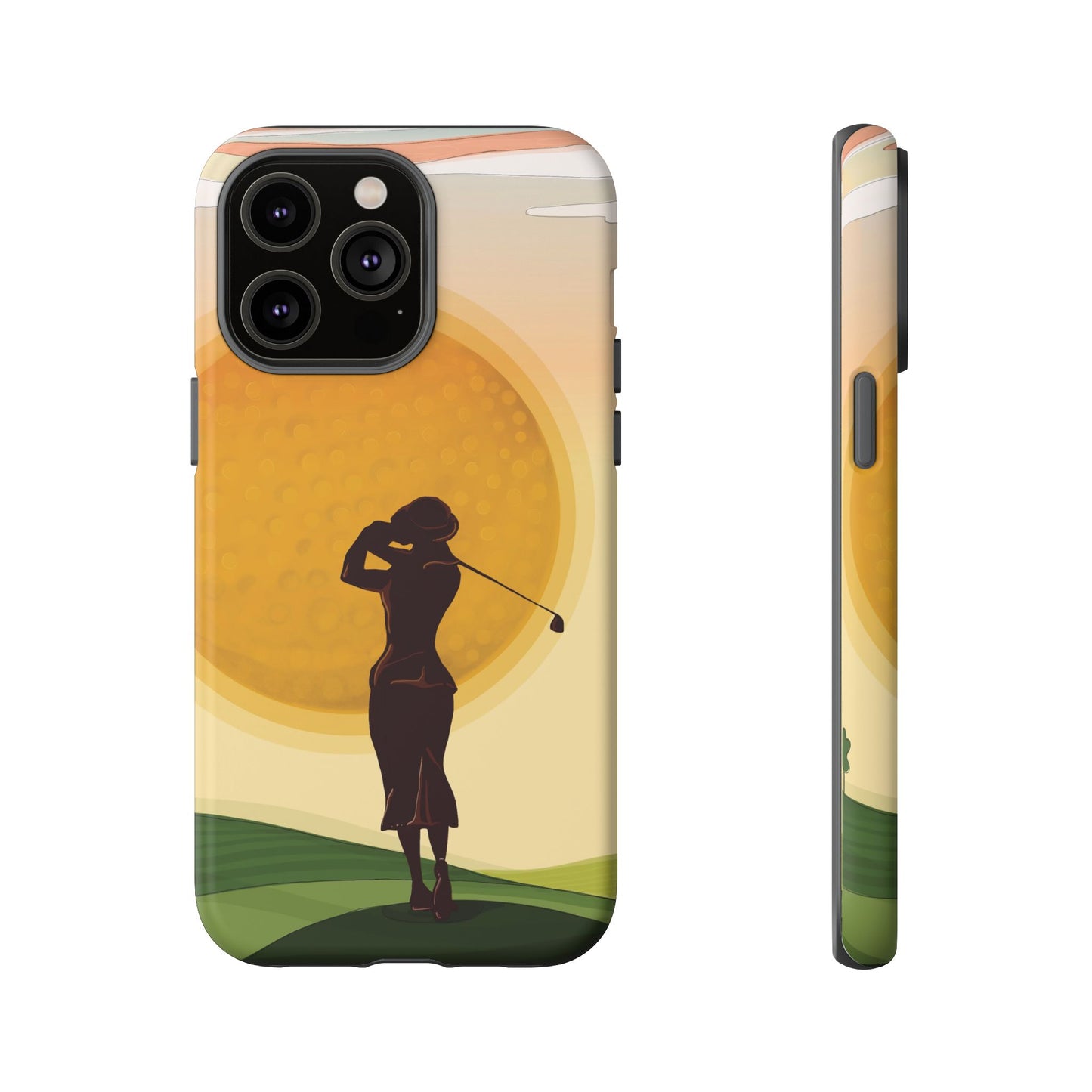 Vintage Golf Phone Case - 'So Far Away but so Clear' - Golf Lovers