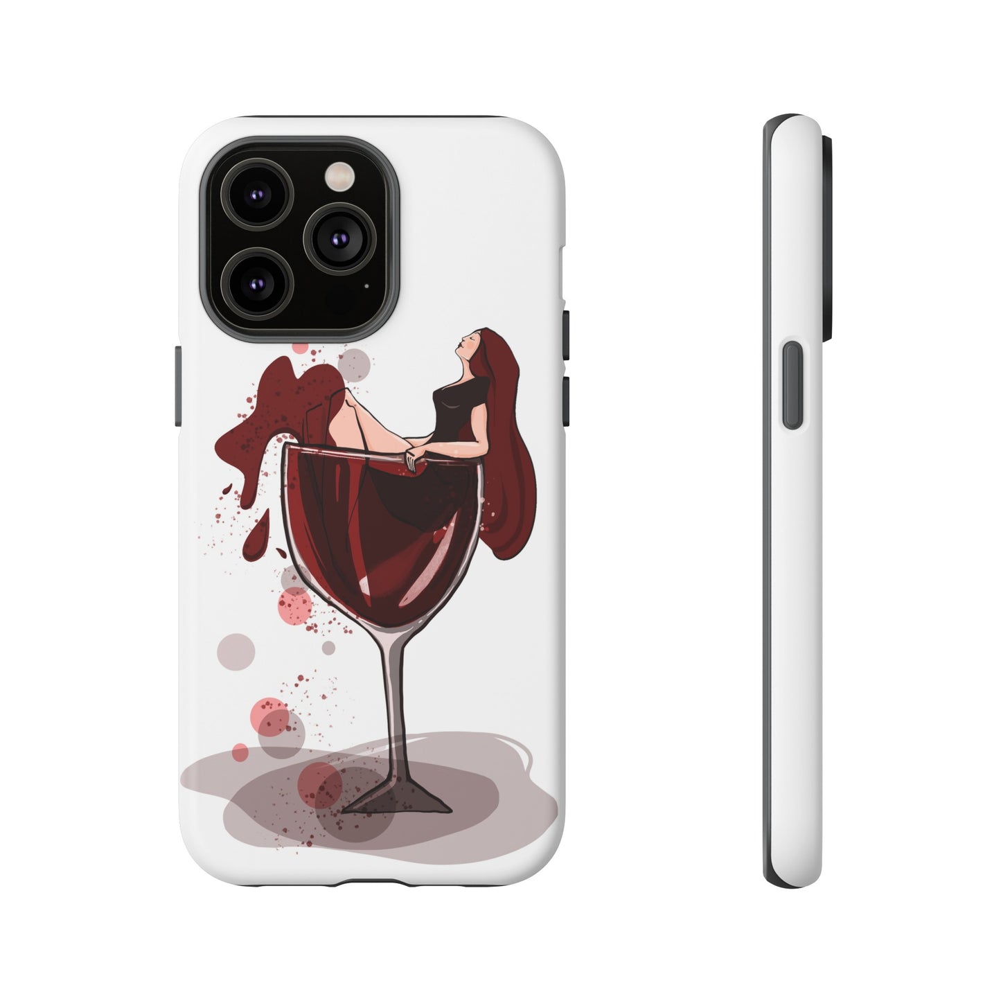Red Wine Tough Cases