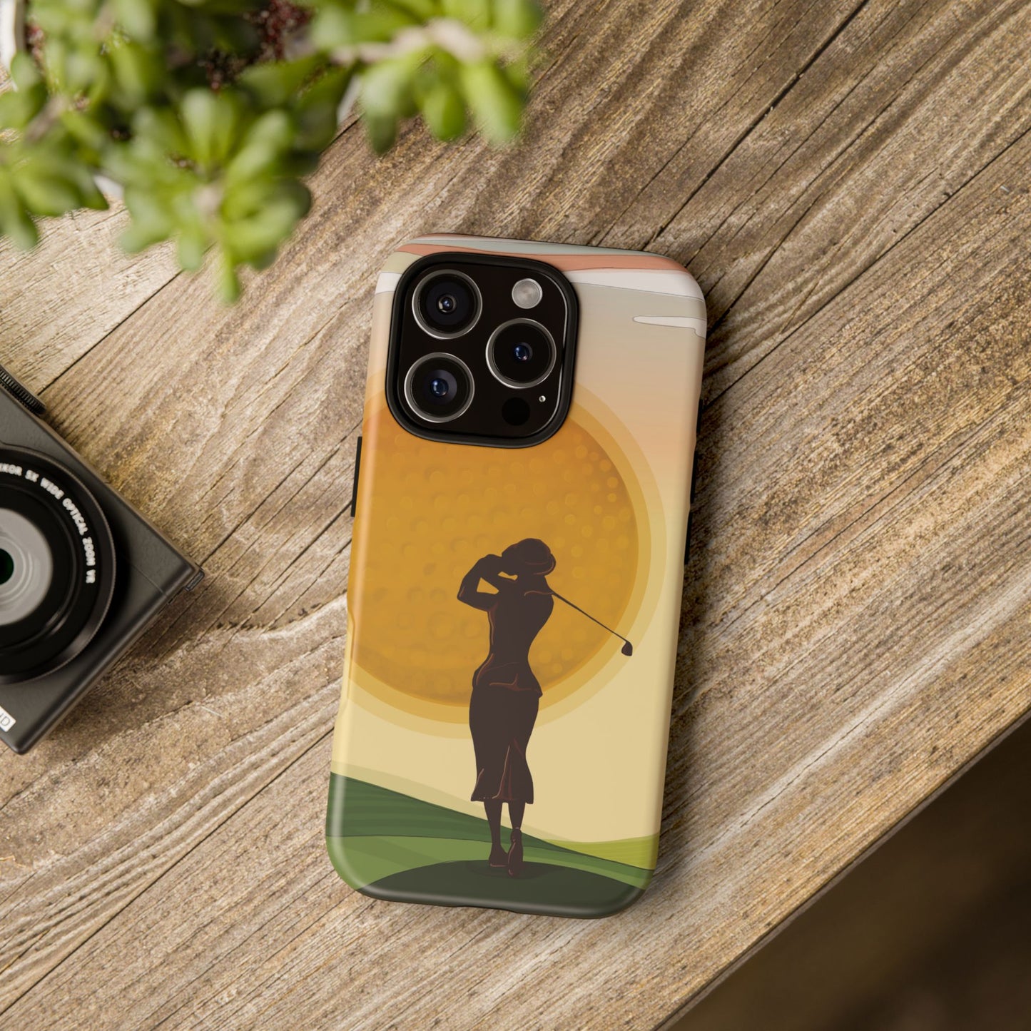 Vintage Golf Phone Case - 'So Far Away but so Clear' - Golf Lovers