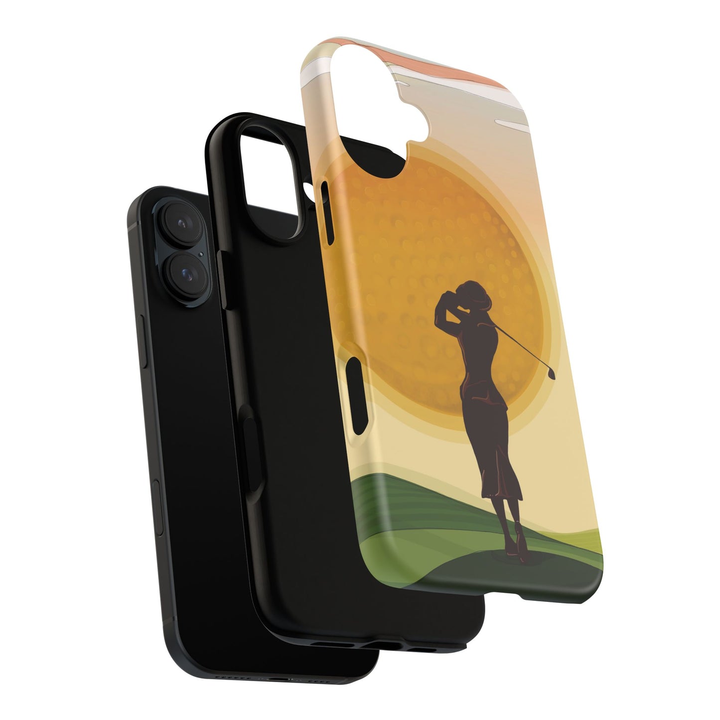 Vintage Golf Phone Case - 'So Far Away but so Clear' - Golf Lovers