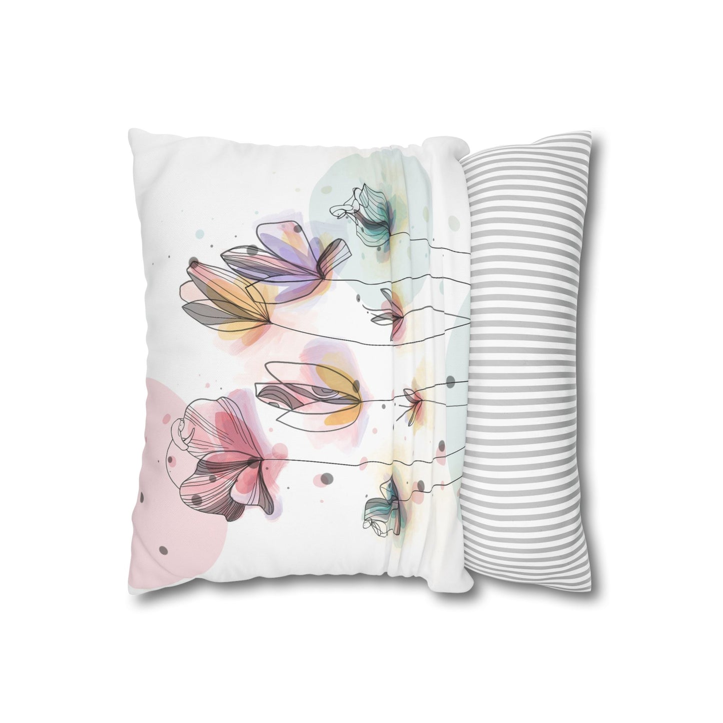 Square Poly Canvas Pillowcase