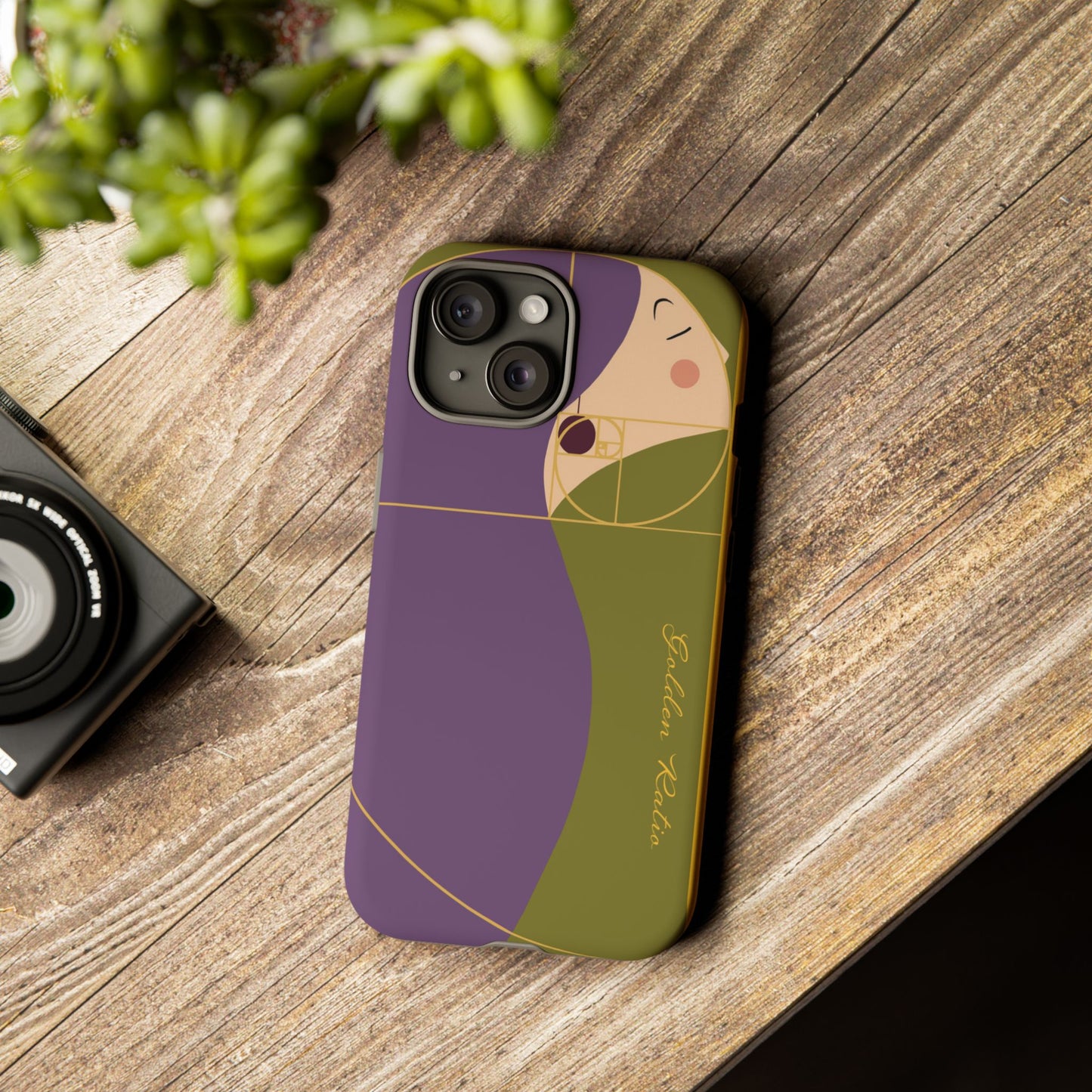 Golden Ratio 'Illuminated Grapes' Iphone