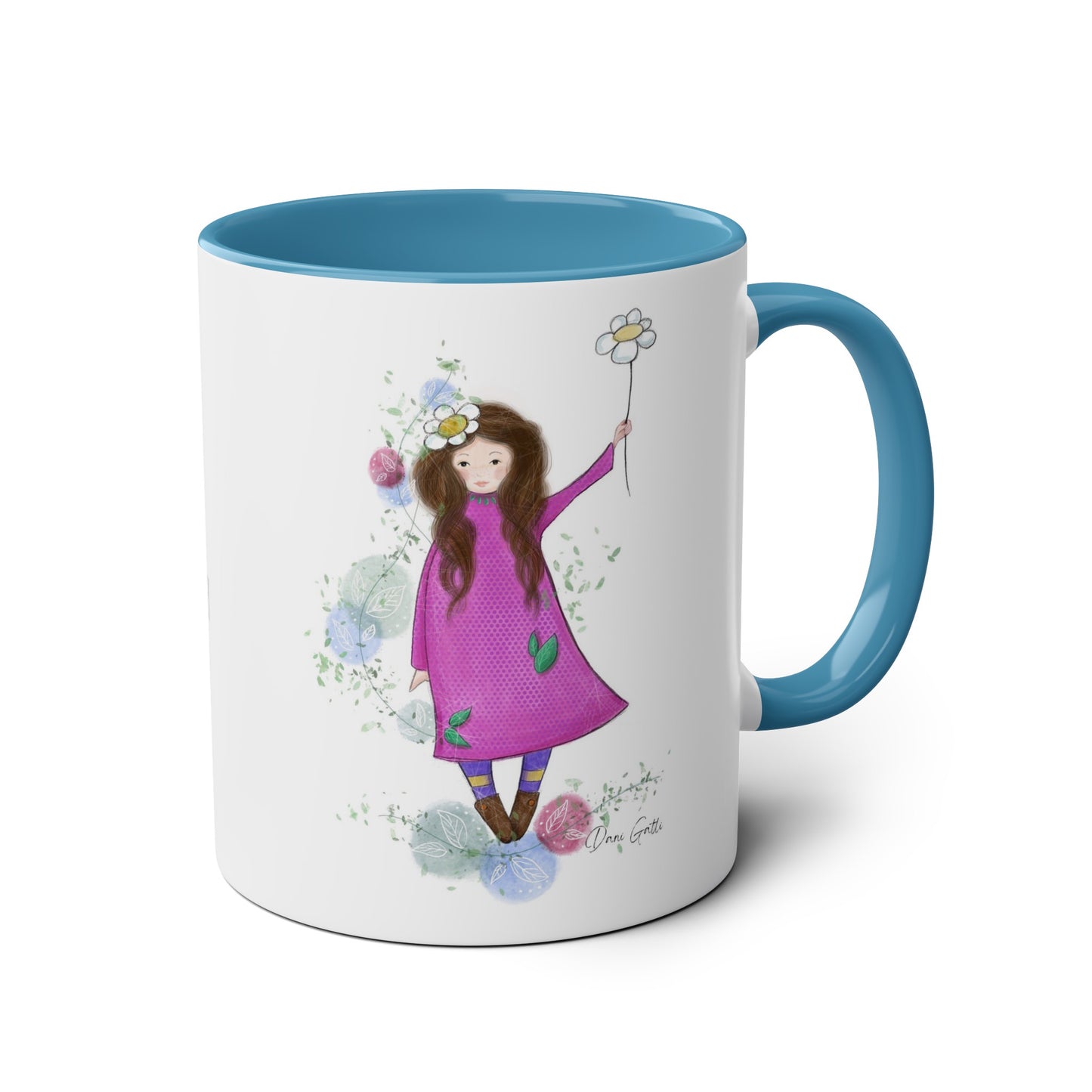 Two-Tone Coffee Mugs, 11oz