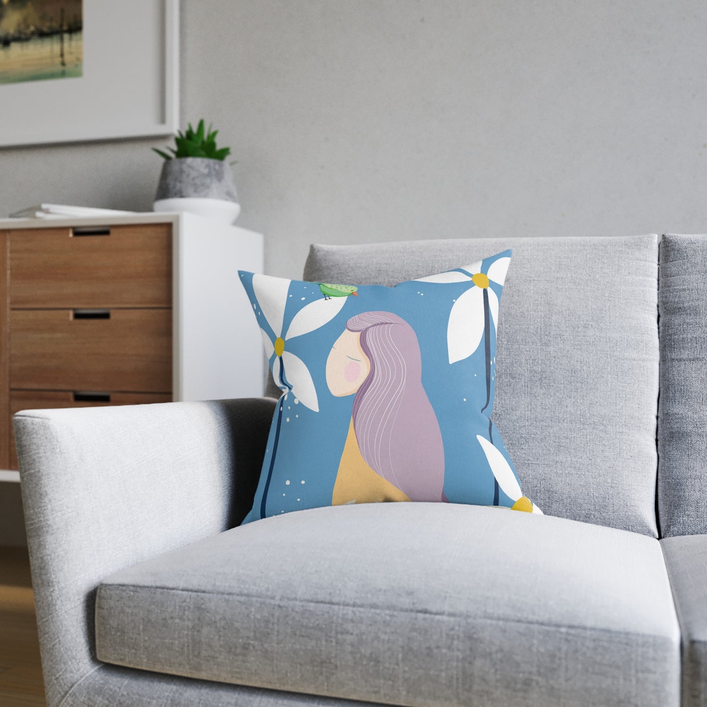 Art Square Pillow 'Positano'