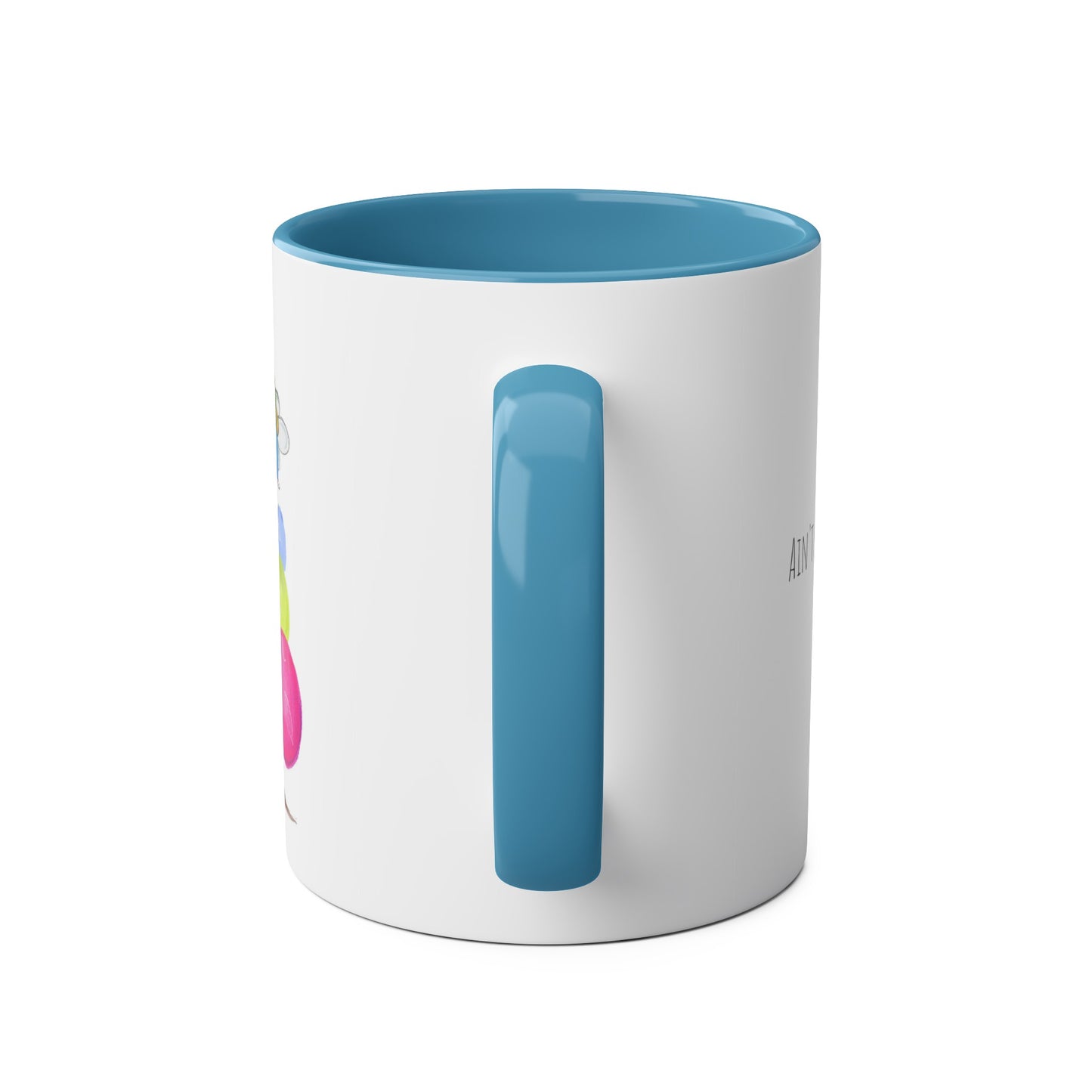 Two-Tone Coffee Mugs, 11oz