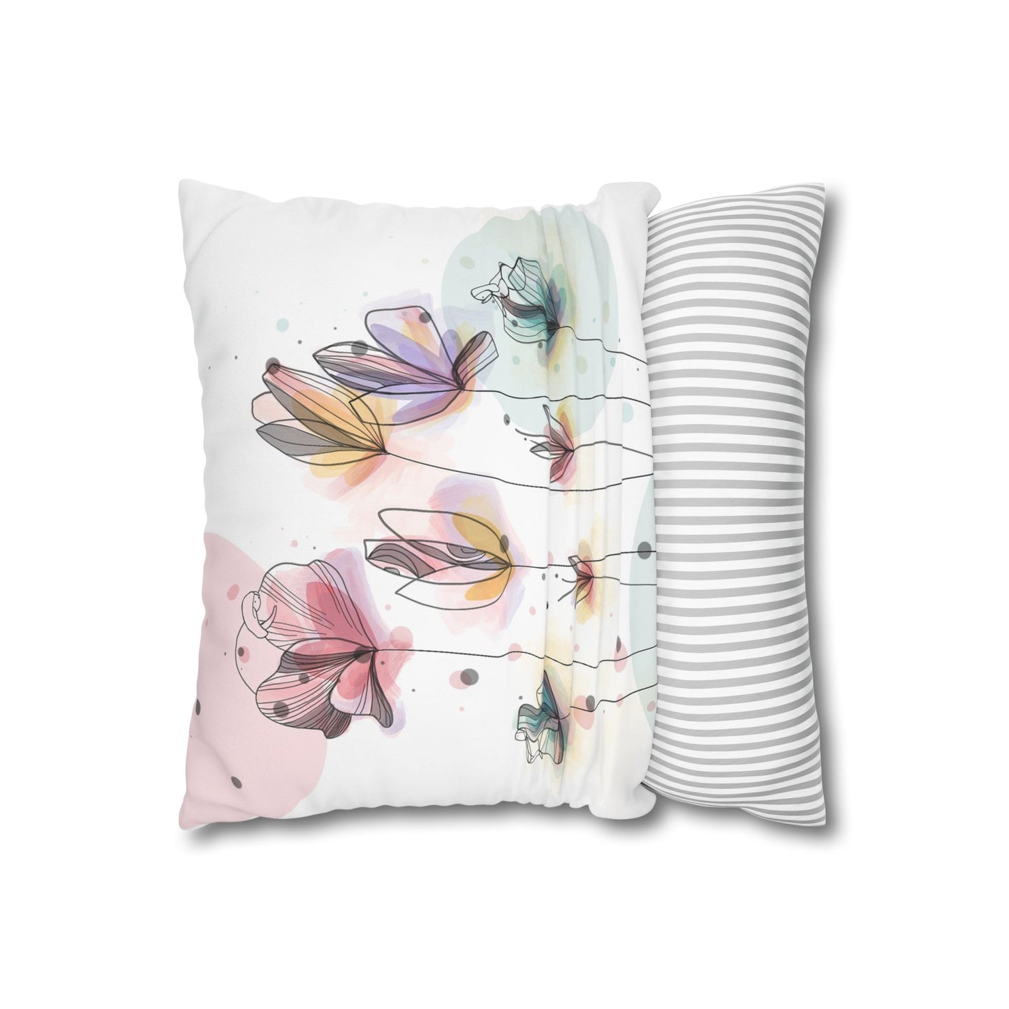 Square Poly Canvas Pillowcase