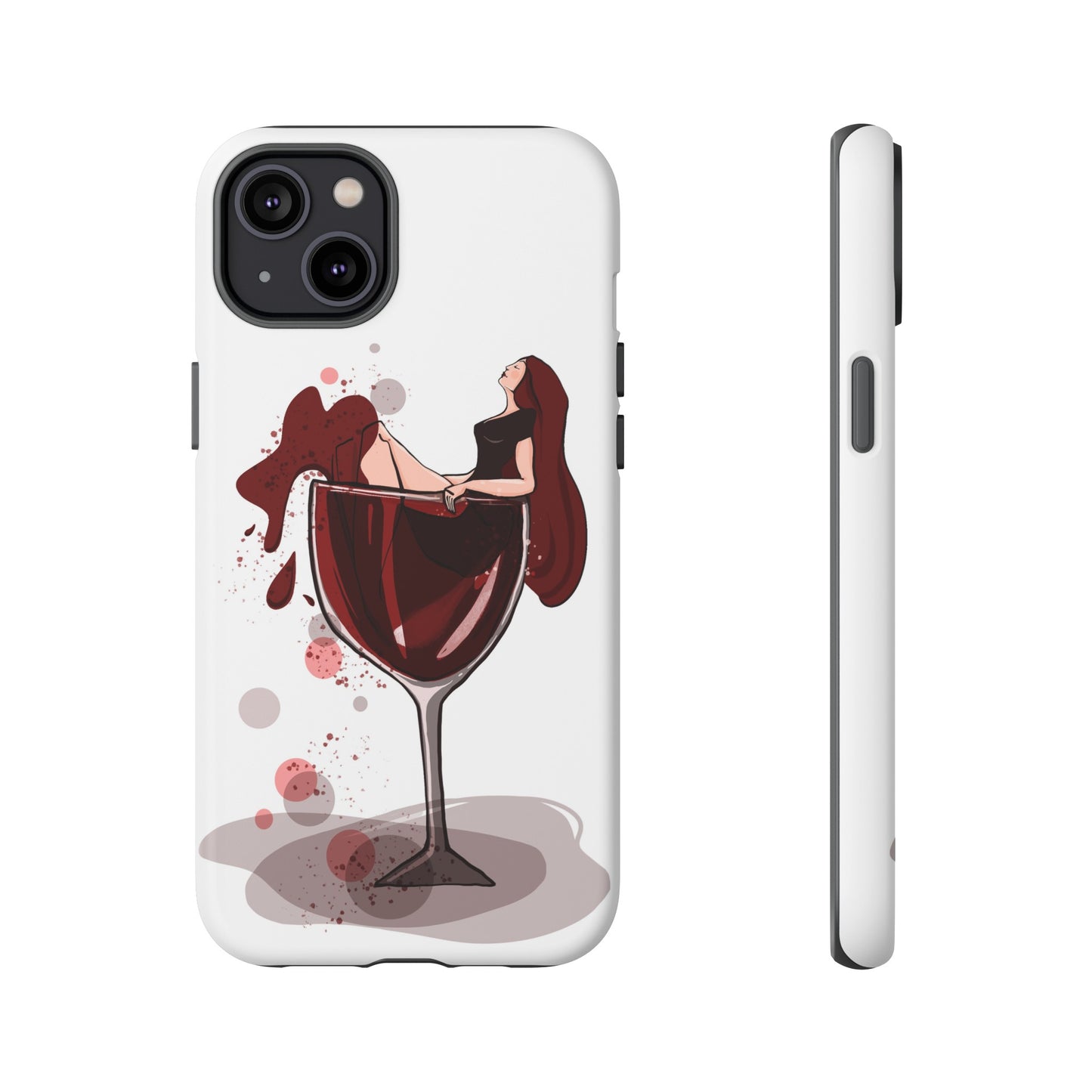 Red Wine Tough Cases