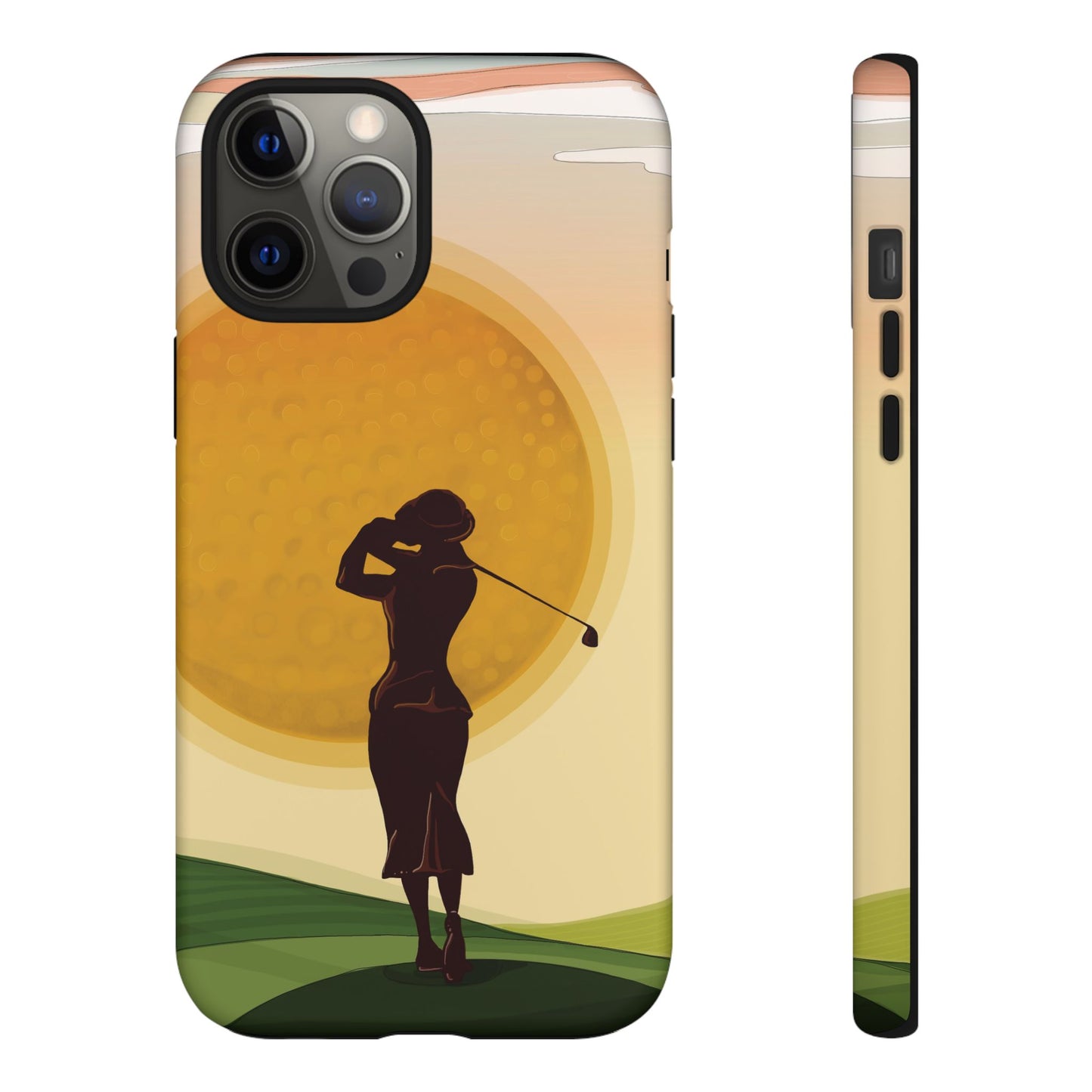 Vintage Golf Phone Case - 'So Far Away but so Clear' - Golf Lovers