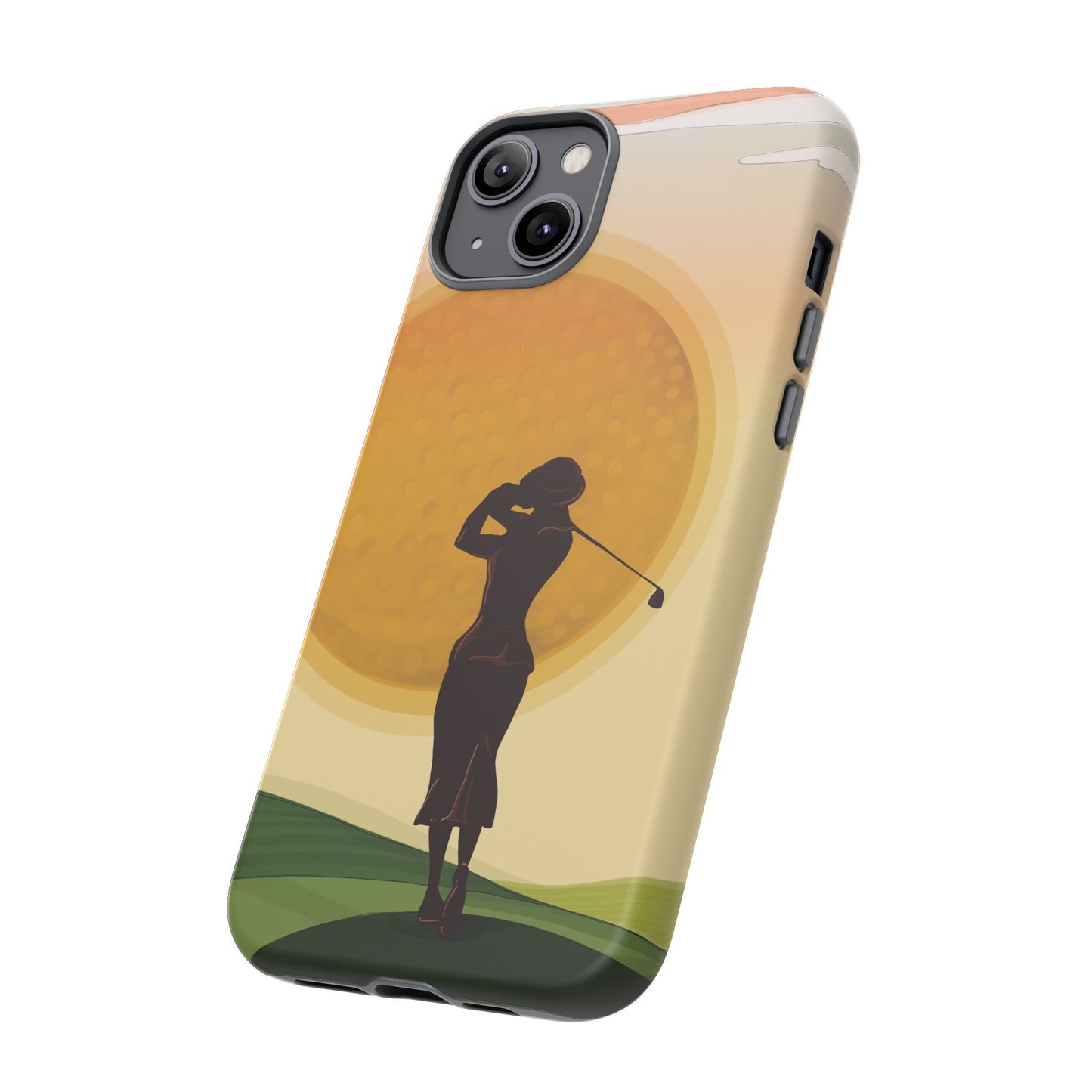Vintage Golf Phone Case - 'So Far Away but so Clear' - Golf Lovers