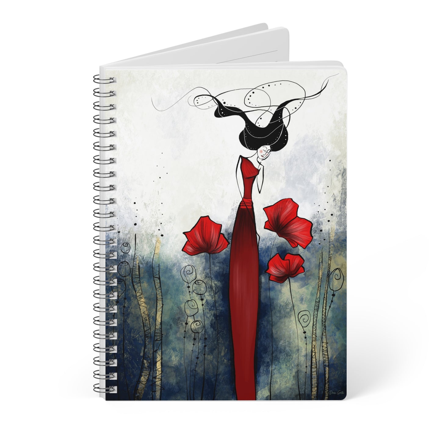 Wirobound Softcover Notebook, A5