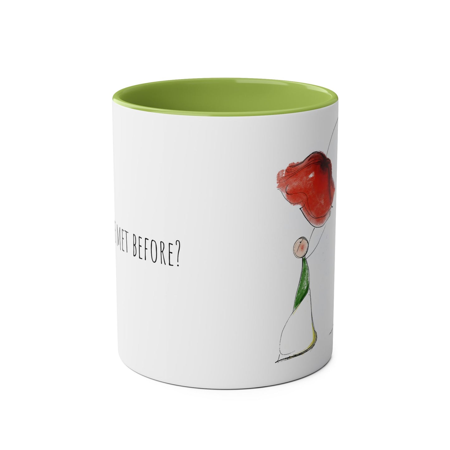 Two-Tone Coffee Mugs, 11oz