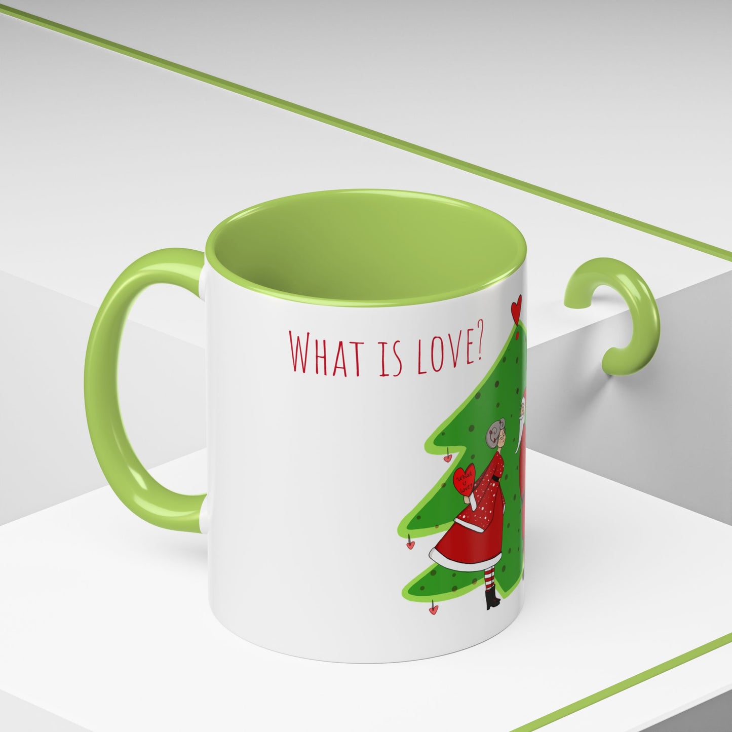 Coffee Mugs - "What is love?" Christmas Collection