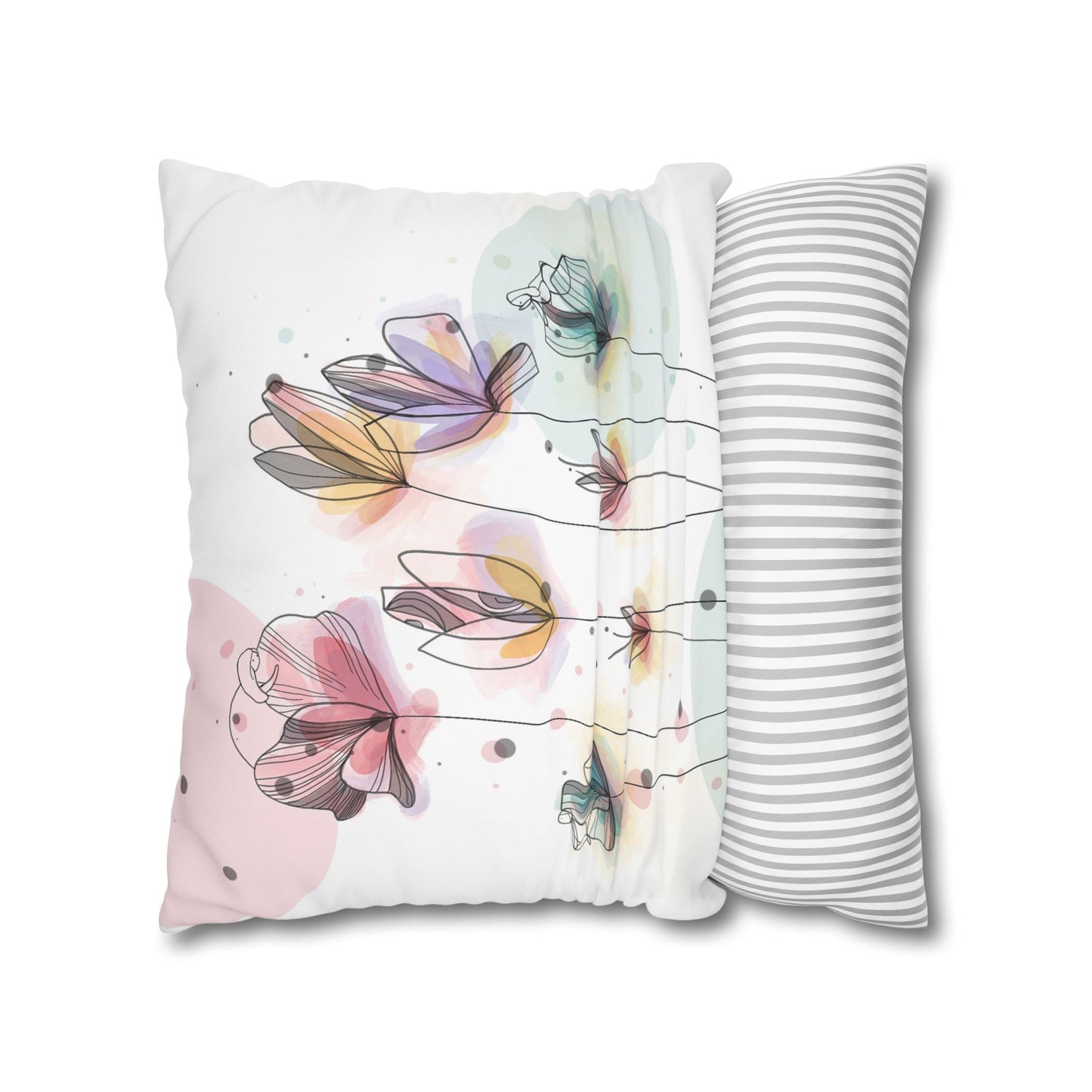Square Poly Canvas Pillowcase
