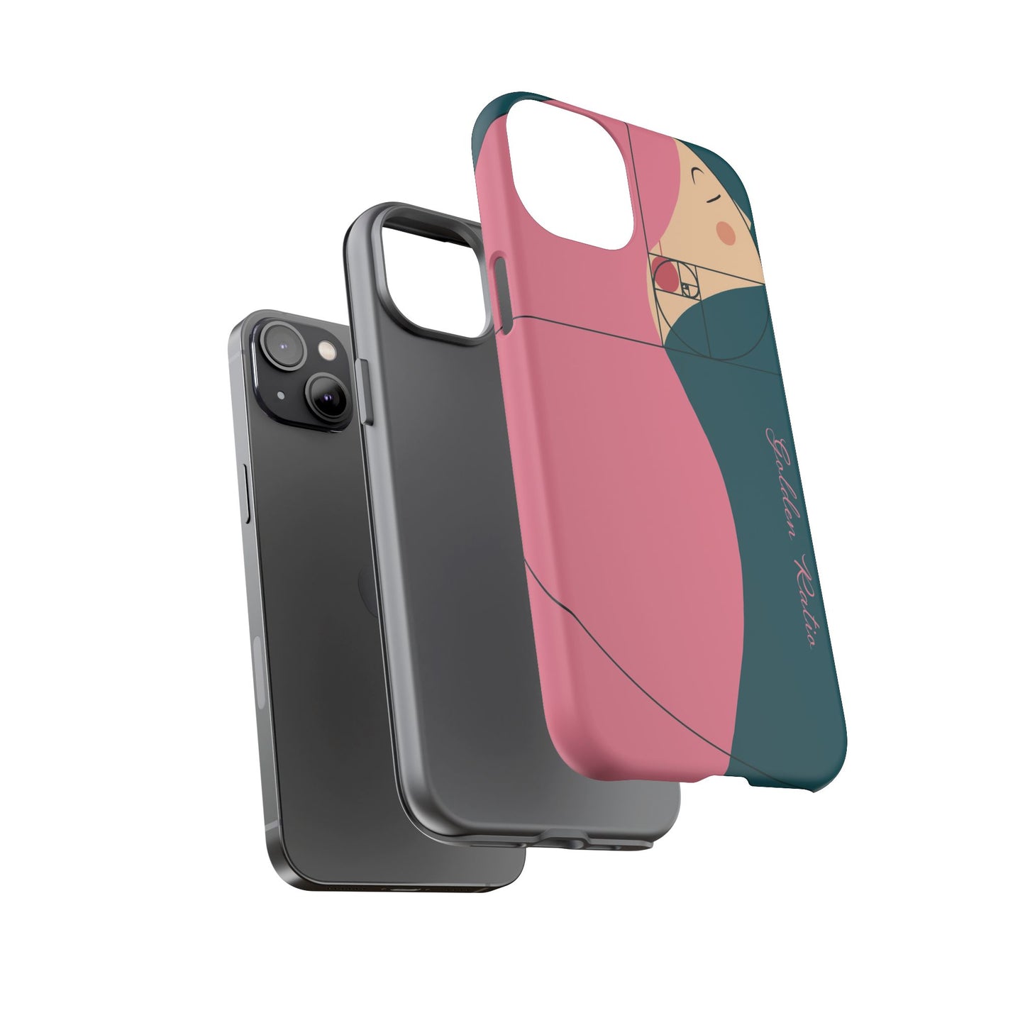 Golden Ratio 'Pink Glow' Iphone