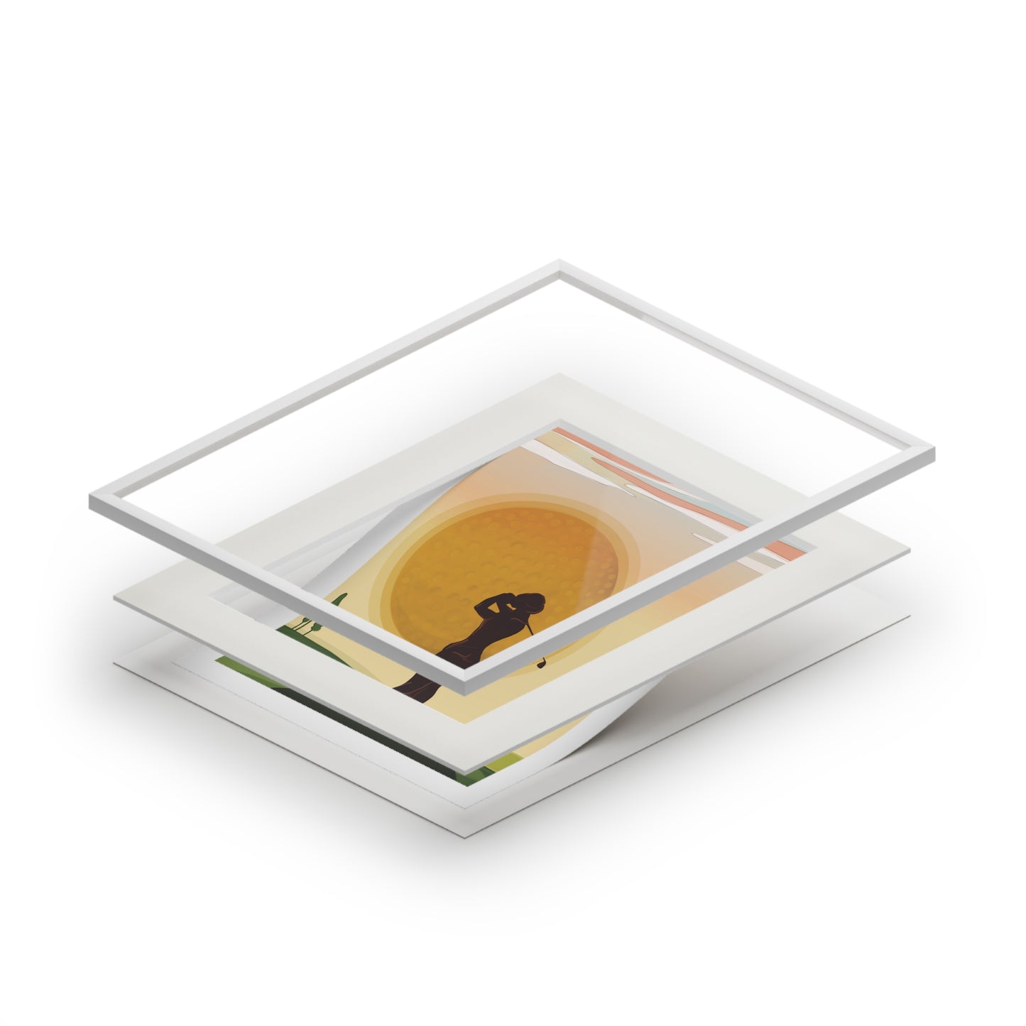 'So far but So Clear' Fine Art Print (Passepartout Paper Frame)