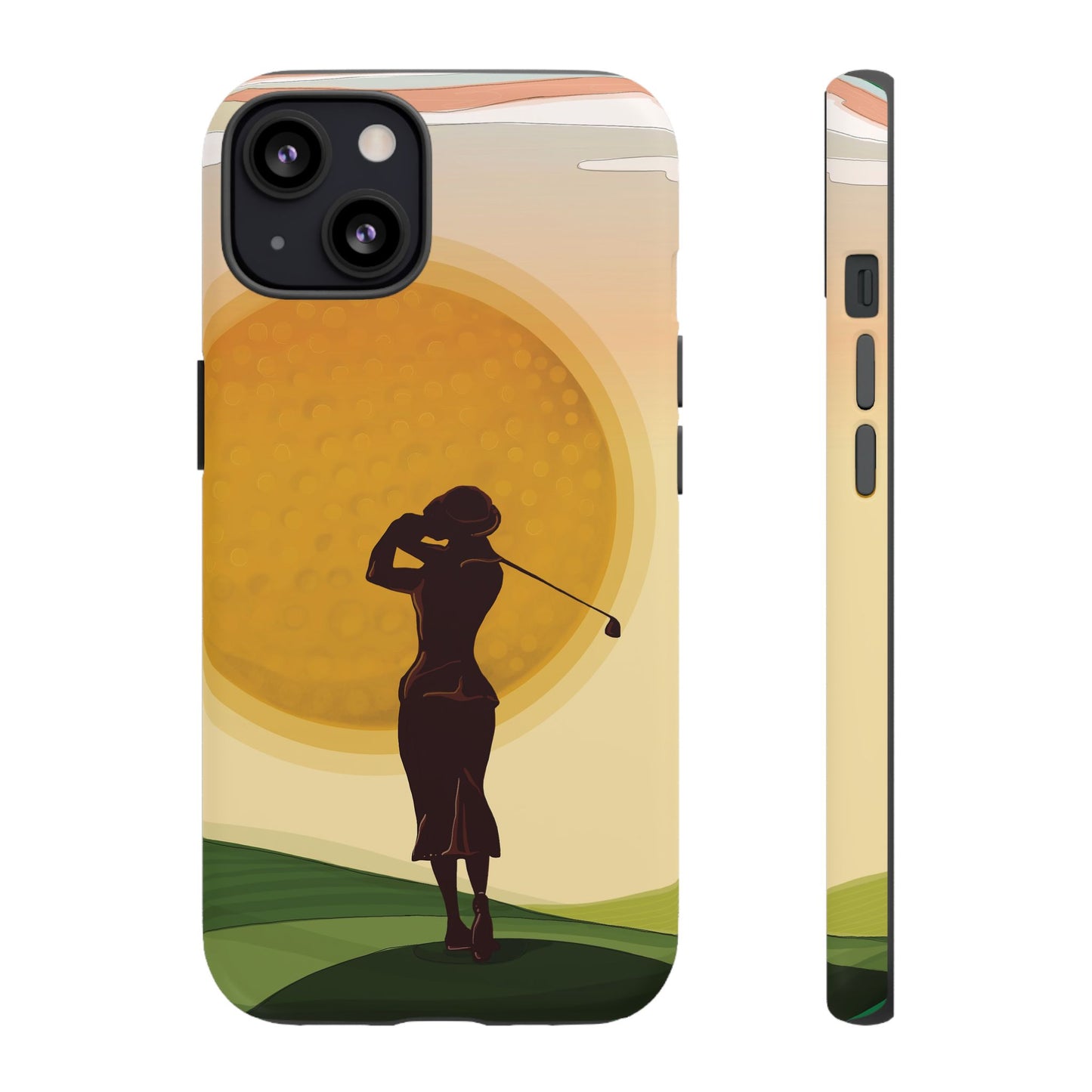 Vintage Golf Phone Case - 'So Far Away but so Clear' - Golf Lovers