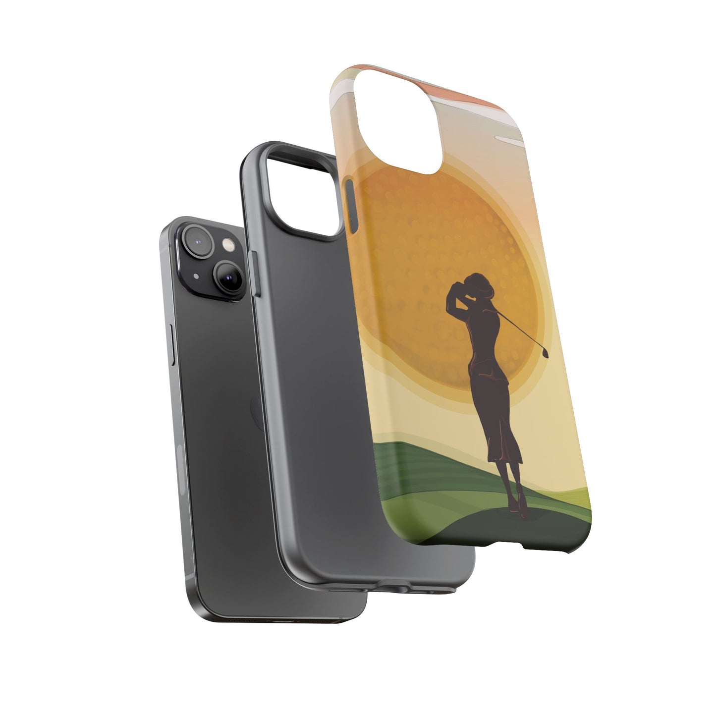 Vintage Golf Phone Case - 'So Far Away but so Clear' - Golf Lovers