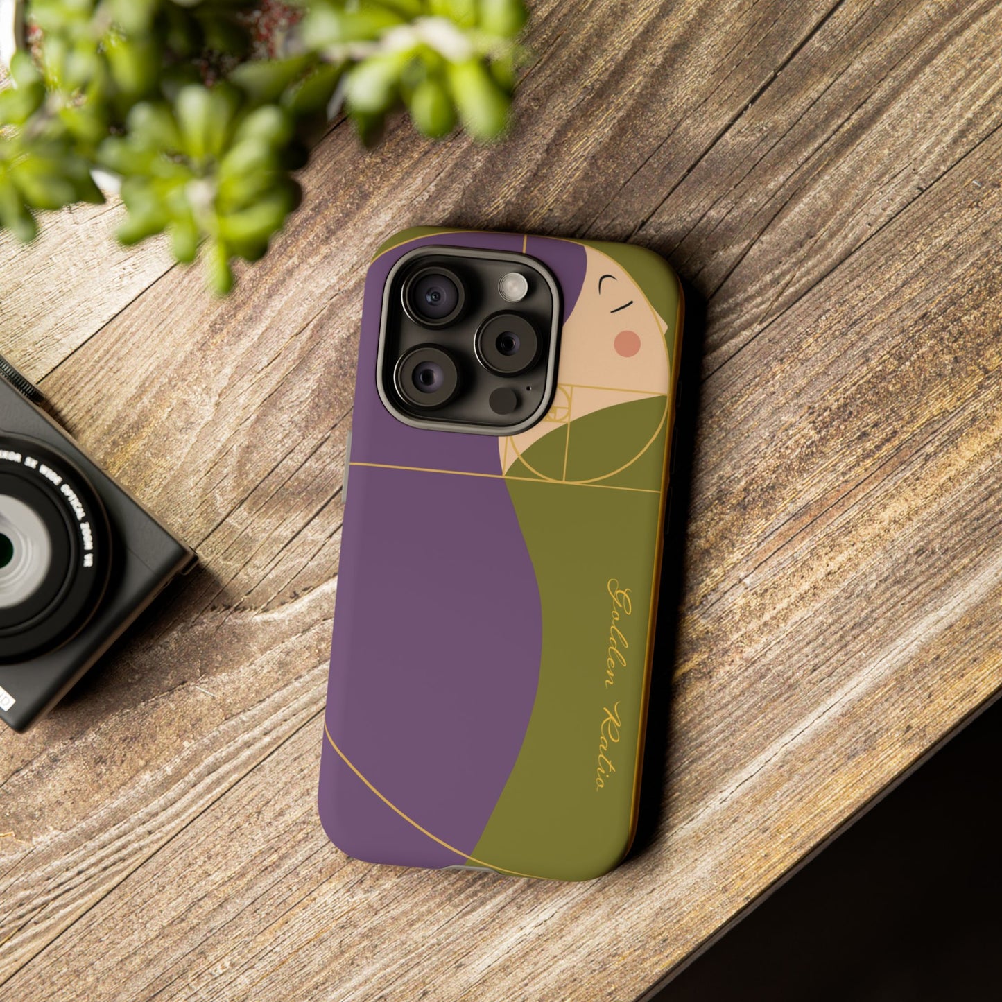 Golden Ratio 'Illuminated Grapes' Iphone