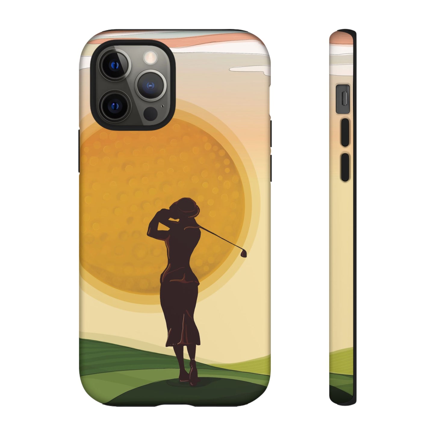 Vintage Golf Phone Case - 'So Far Away but so Clear' - Golf Lovers