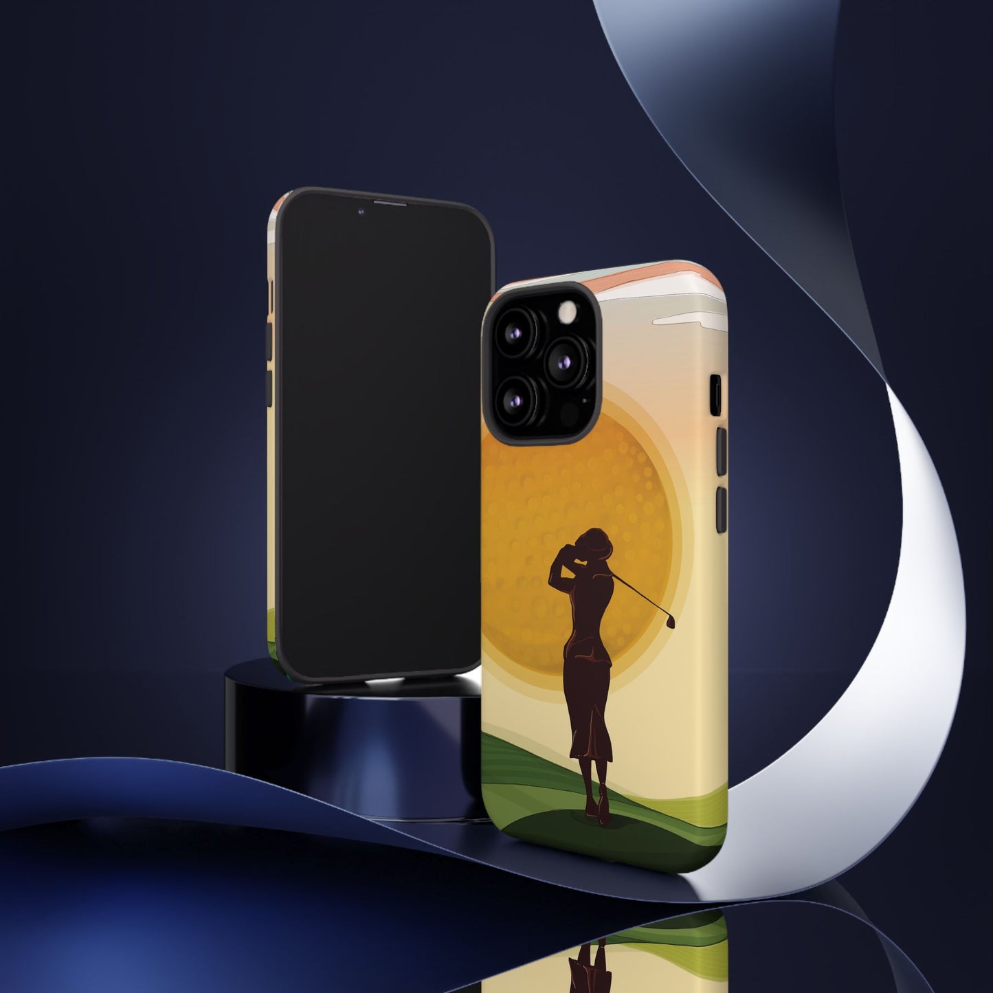 Vintage Golf Phone Case - 'So Far Away but so Clear' - Golf Lovers