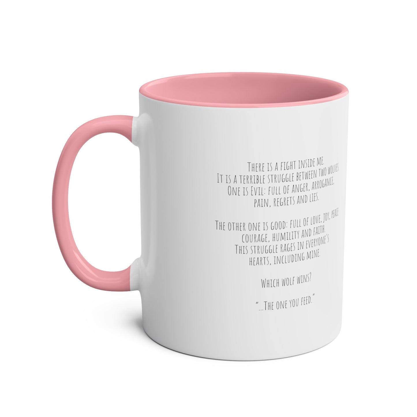 Two-Tone Coffee Mugs, 11oz