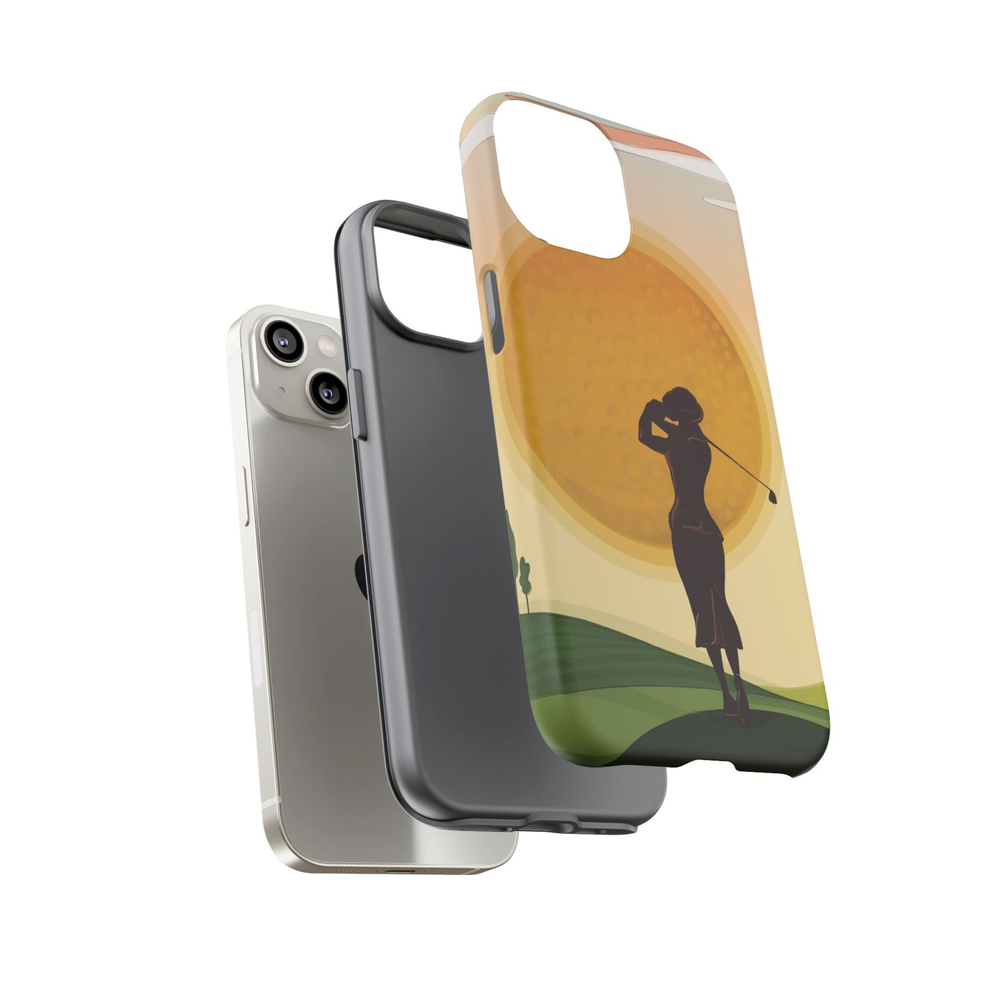 Vintage Golf Phone Case - 'So Far Away but so Clear' - Golf Lovers