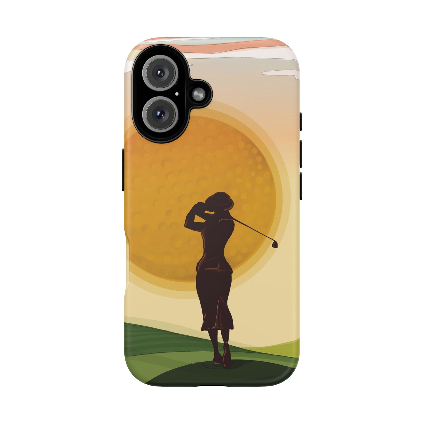 Vintage Golf Phone Case - 'So Far Away but so Clear' - Golf Lovers