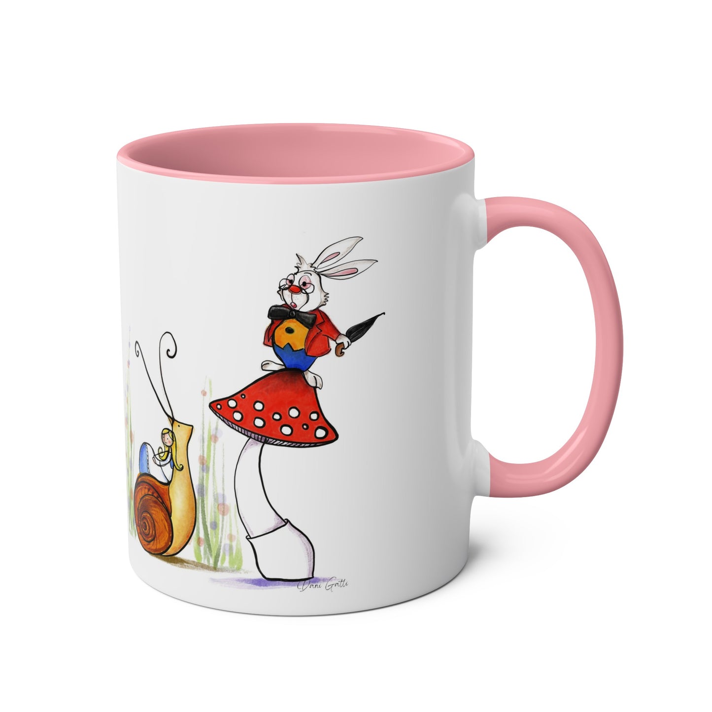 Two-Tone Coffee Mugs, 11oz
