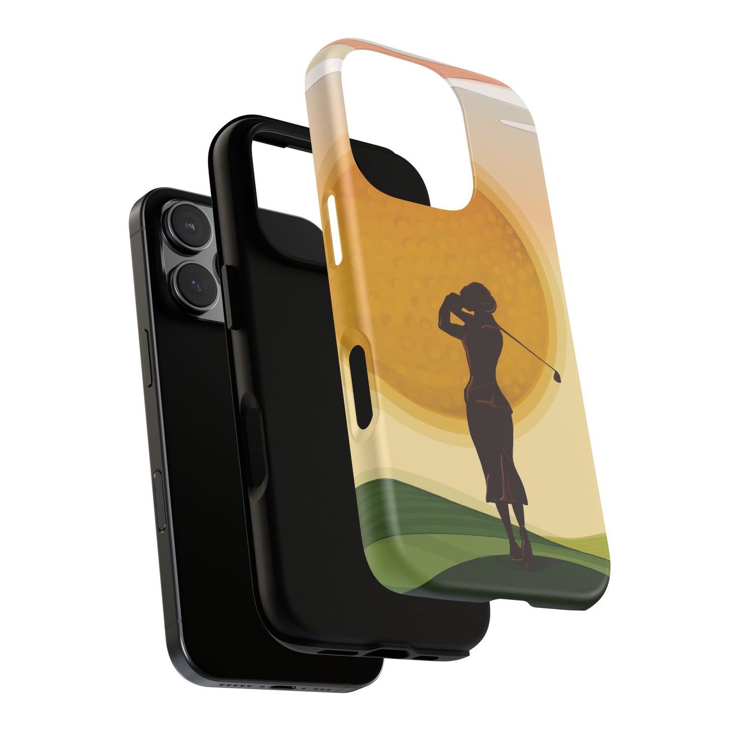 Vintage Golf Phone Case - 'So Far Away but so Clear' - Golf Lovers