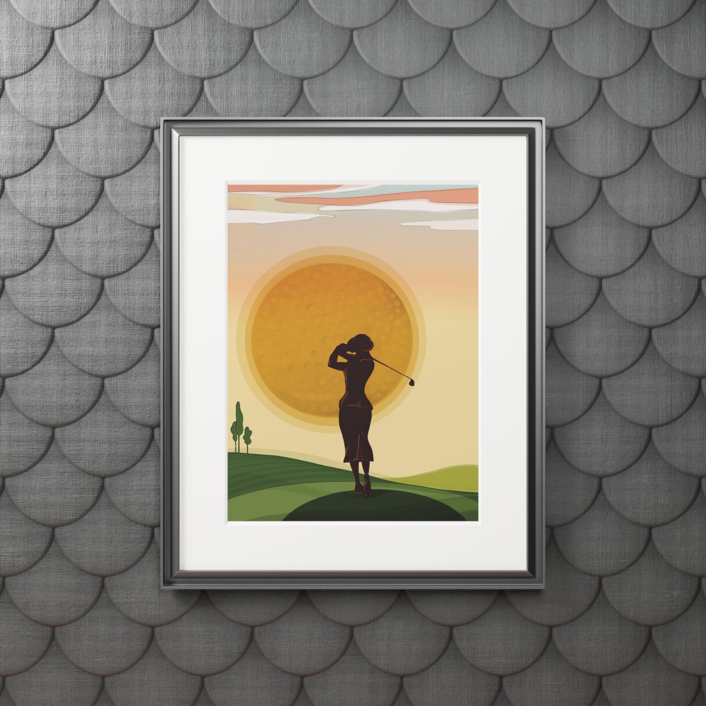 'So far but So Clear' Fine Art Print (Passepartout Paper Frame)