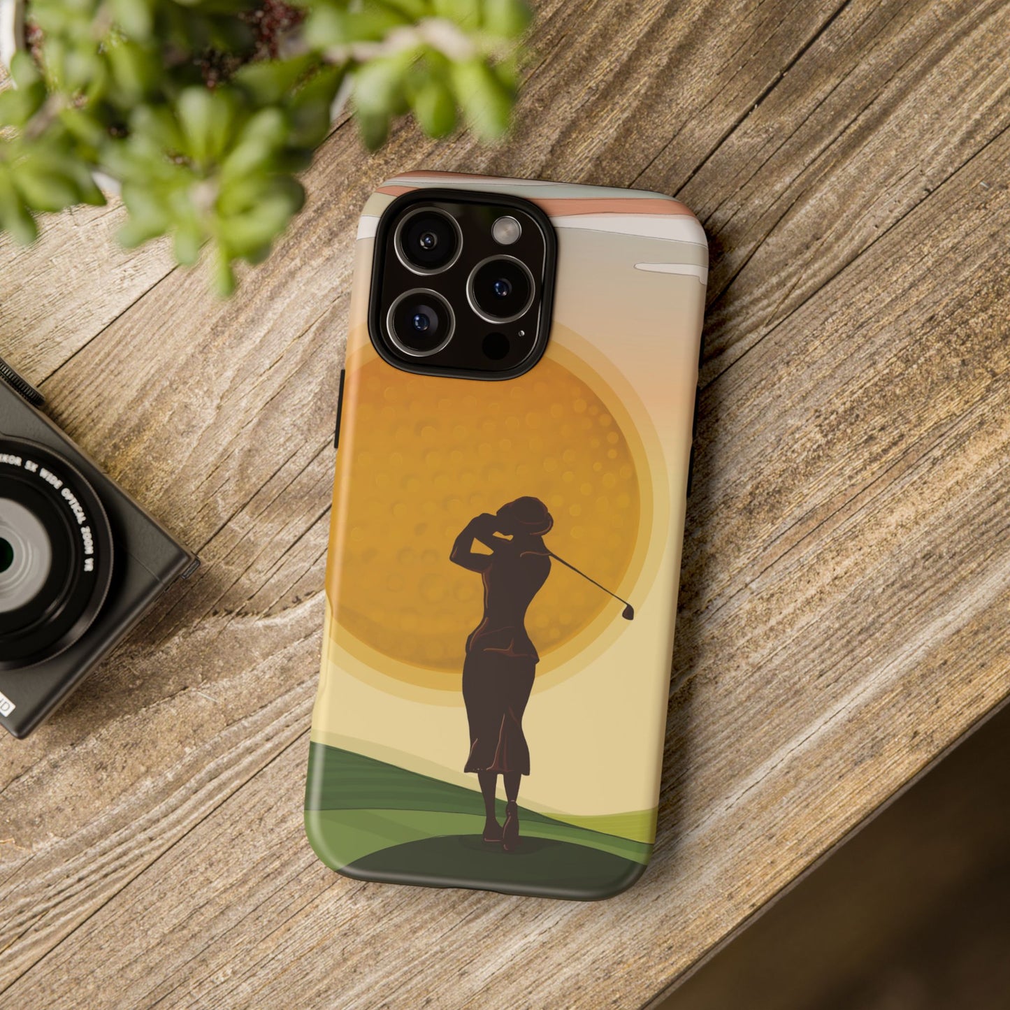 Vintage Golf Phone Case - 'So Far Away but so Clear' - Golf Lovers