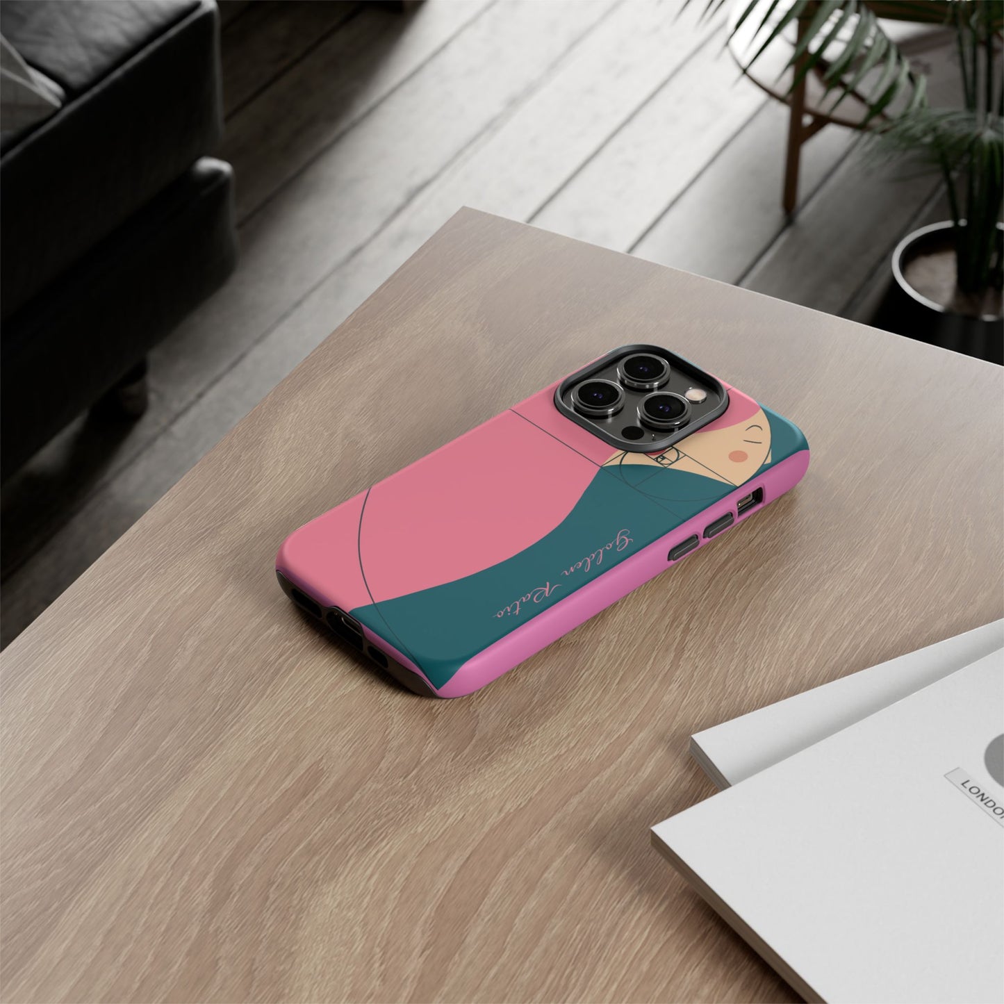 Golden Ratio 'Pink Glow' Iphone