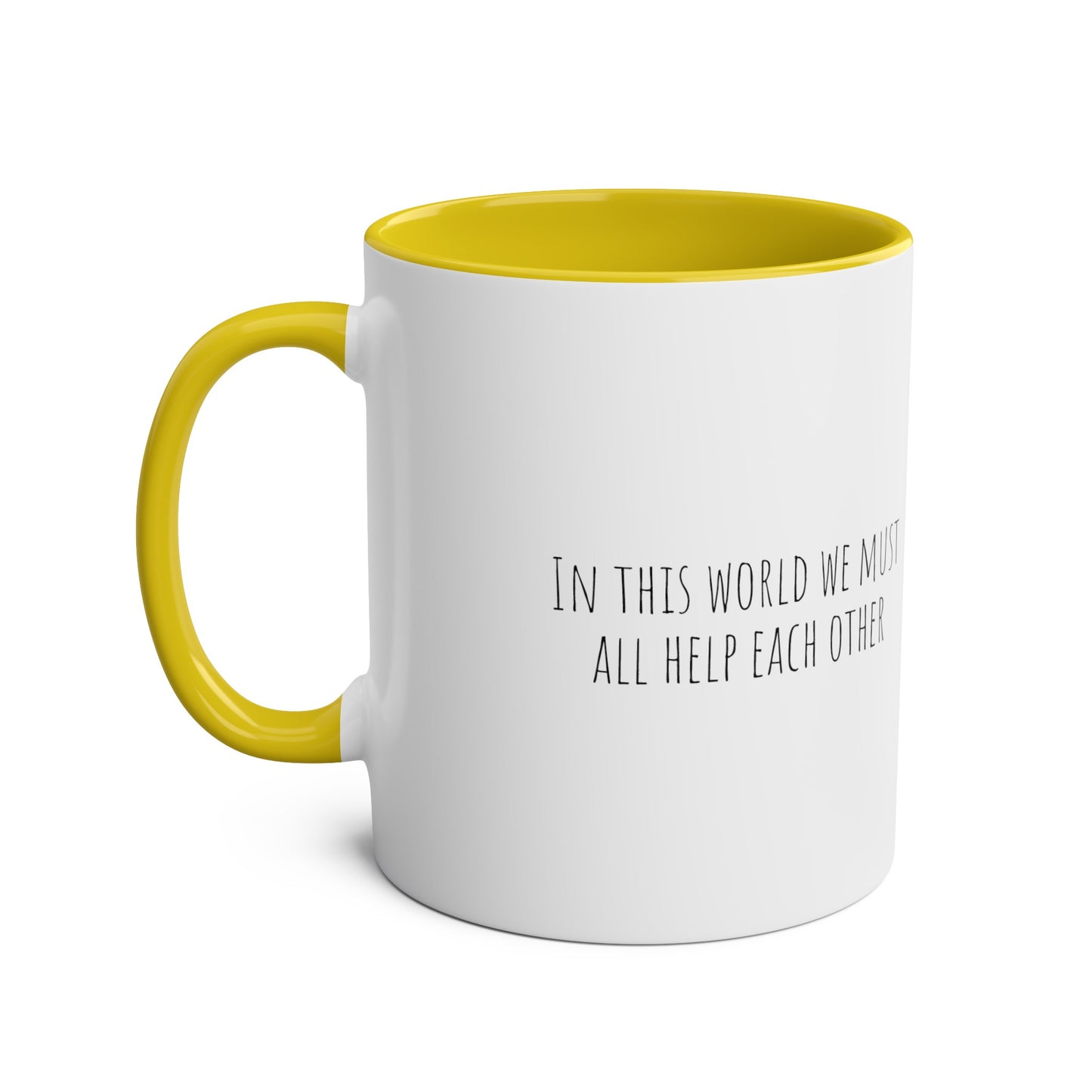 Two-Tone Coffee Mugs, 11oz
