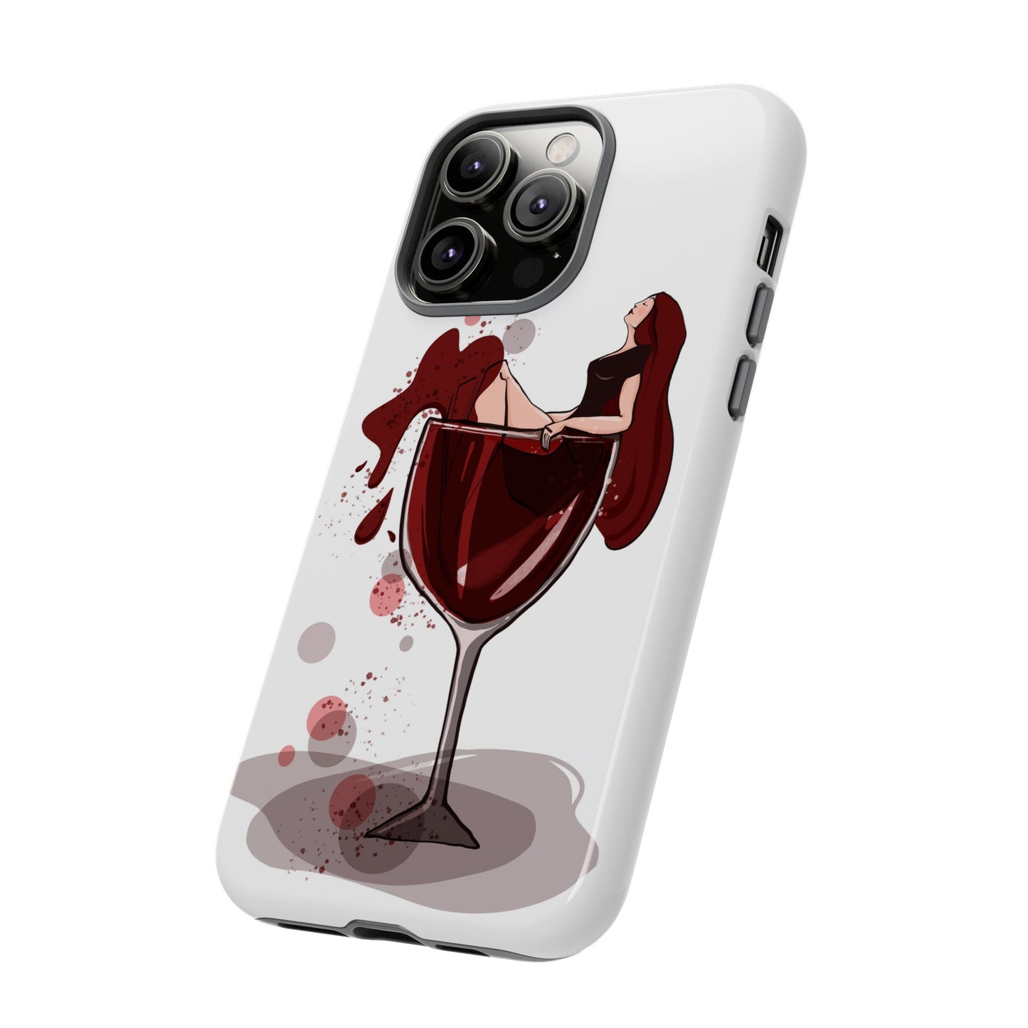 Red Wine Tough Cases