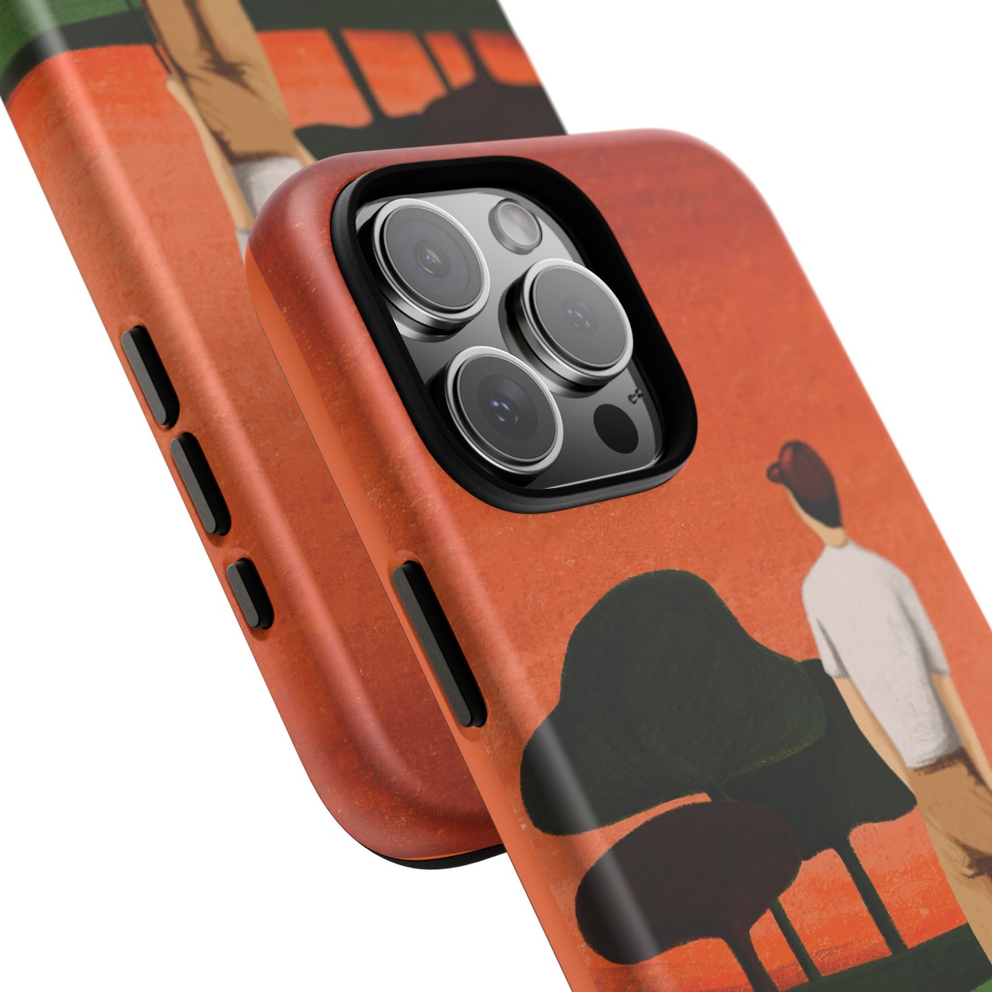 Vintage Golf Phone Case - 'Thoughts at Sunset' - Golf Lovers
