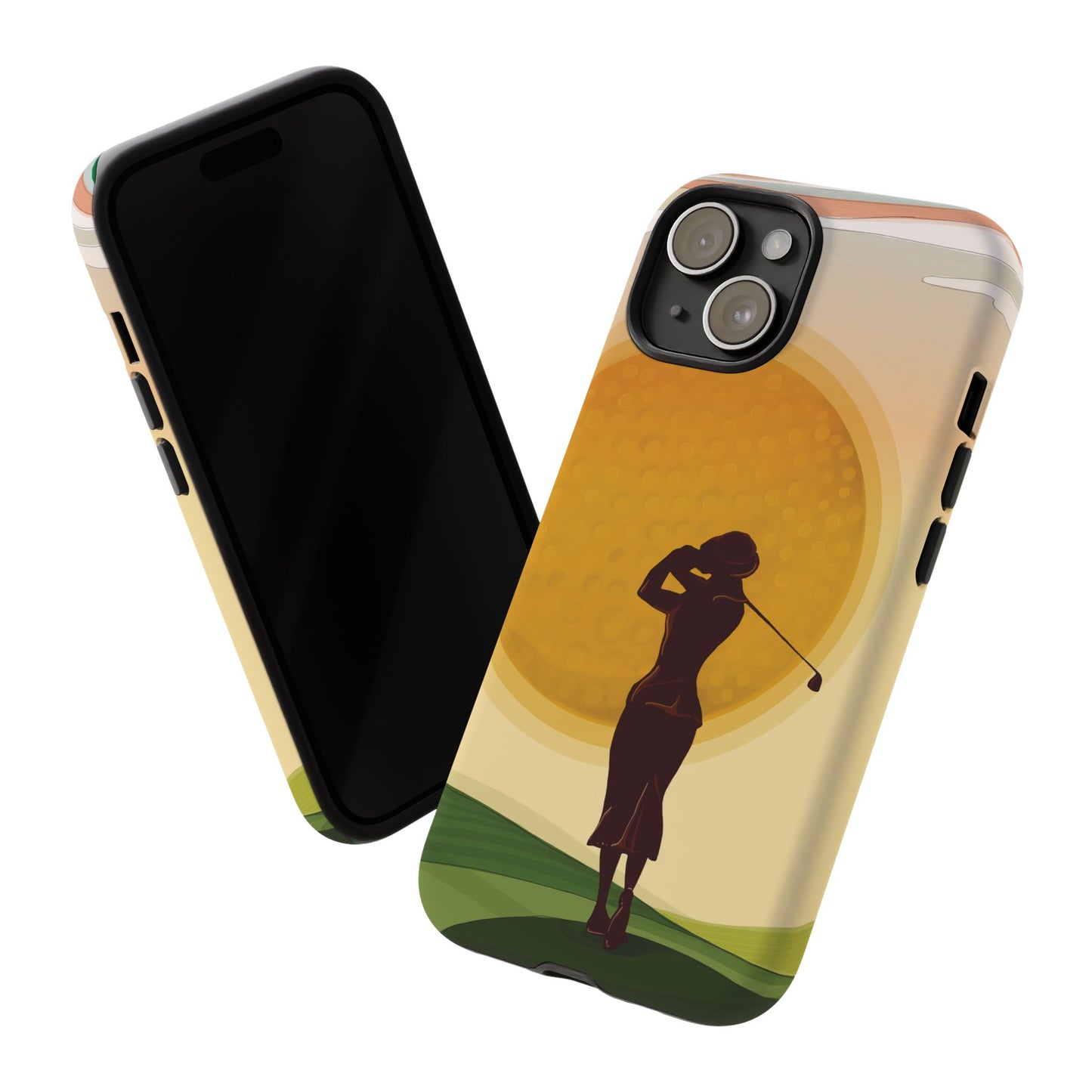 Vintage Golf Phone Case - 'So Far Away but so Clear' - Golf Lovers