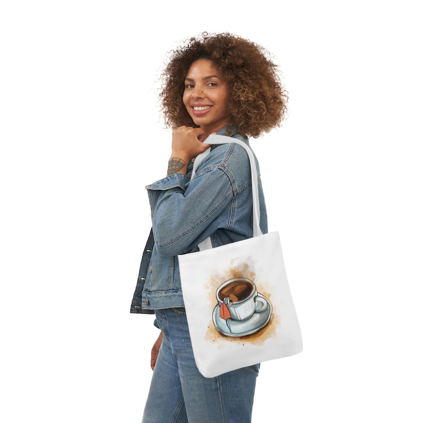 Canvas Tote Bag, 5-Color Straps