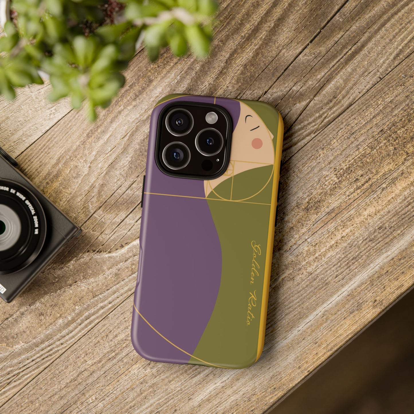 Golden Ratio 'Illuminated Grapes' Iphone