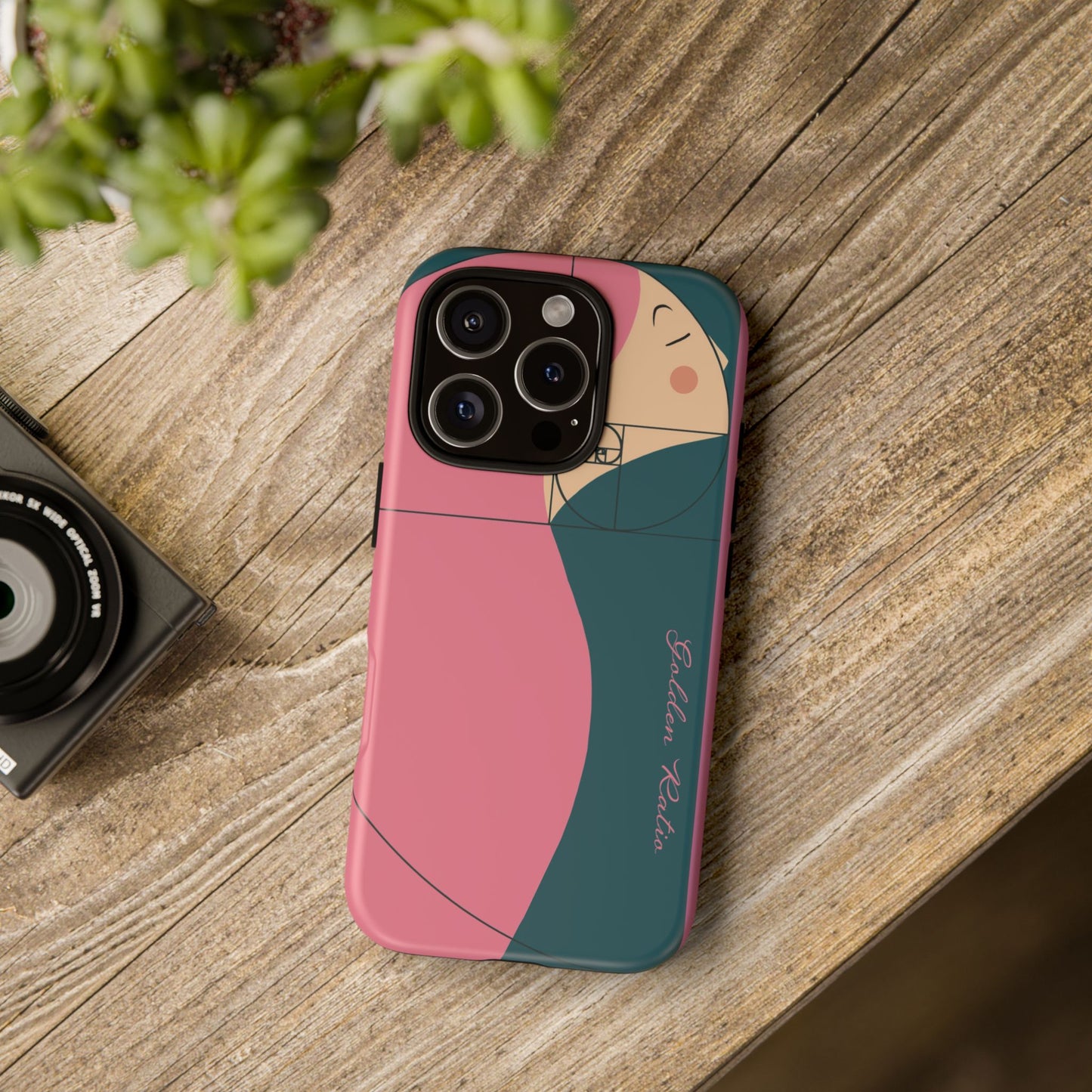 Golden Ratio 'Pink Glow' Iphone