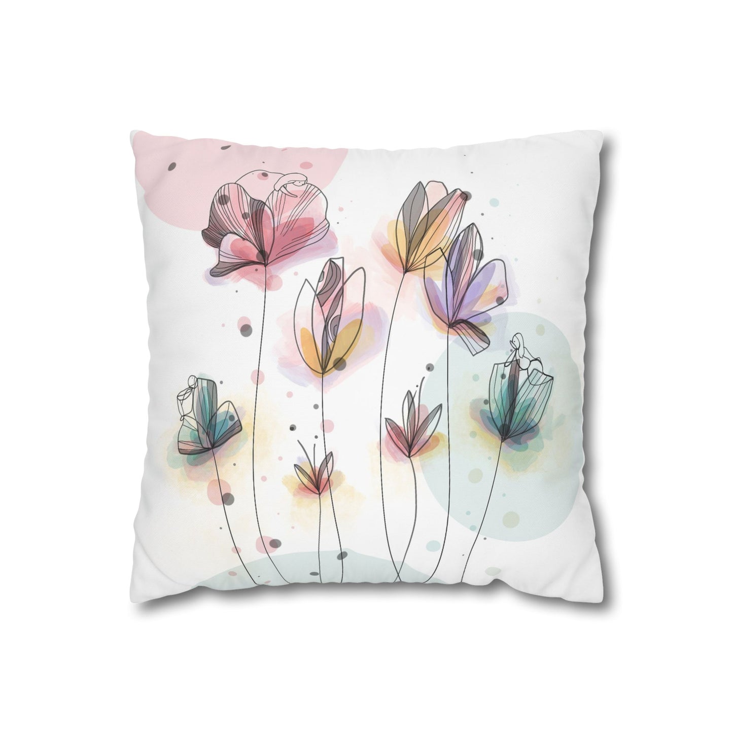 Square Poly Canvas Pillowcase
