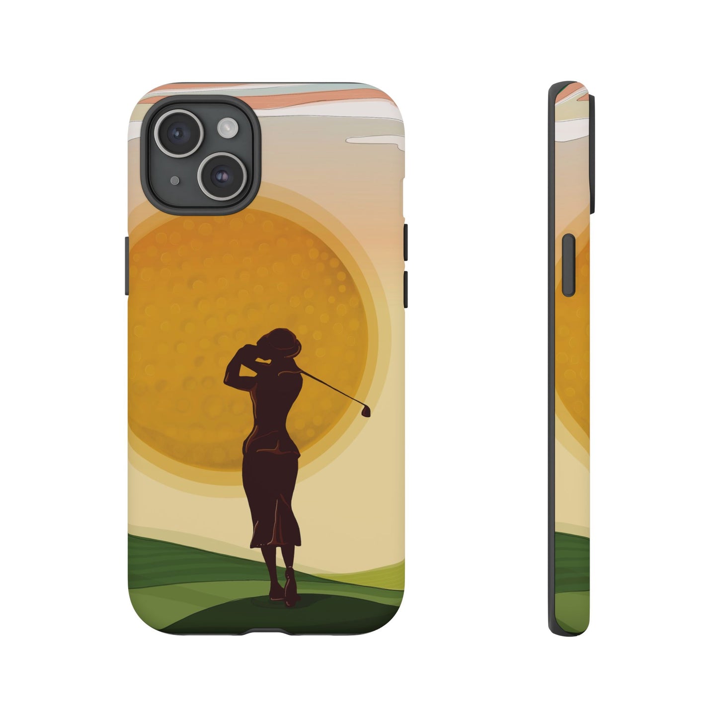 Vintage Golf Phone Case - 'So Far Away but so Clear' - Golf Lovers